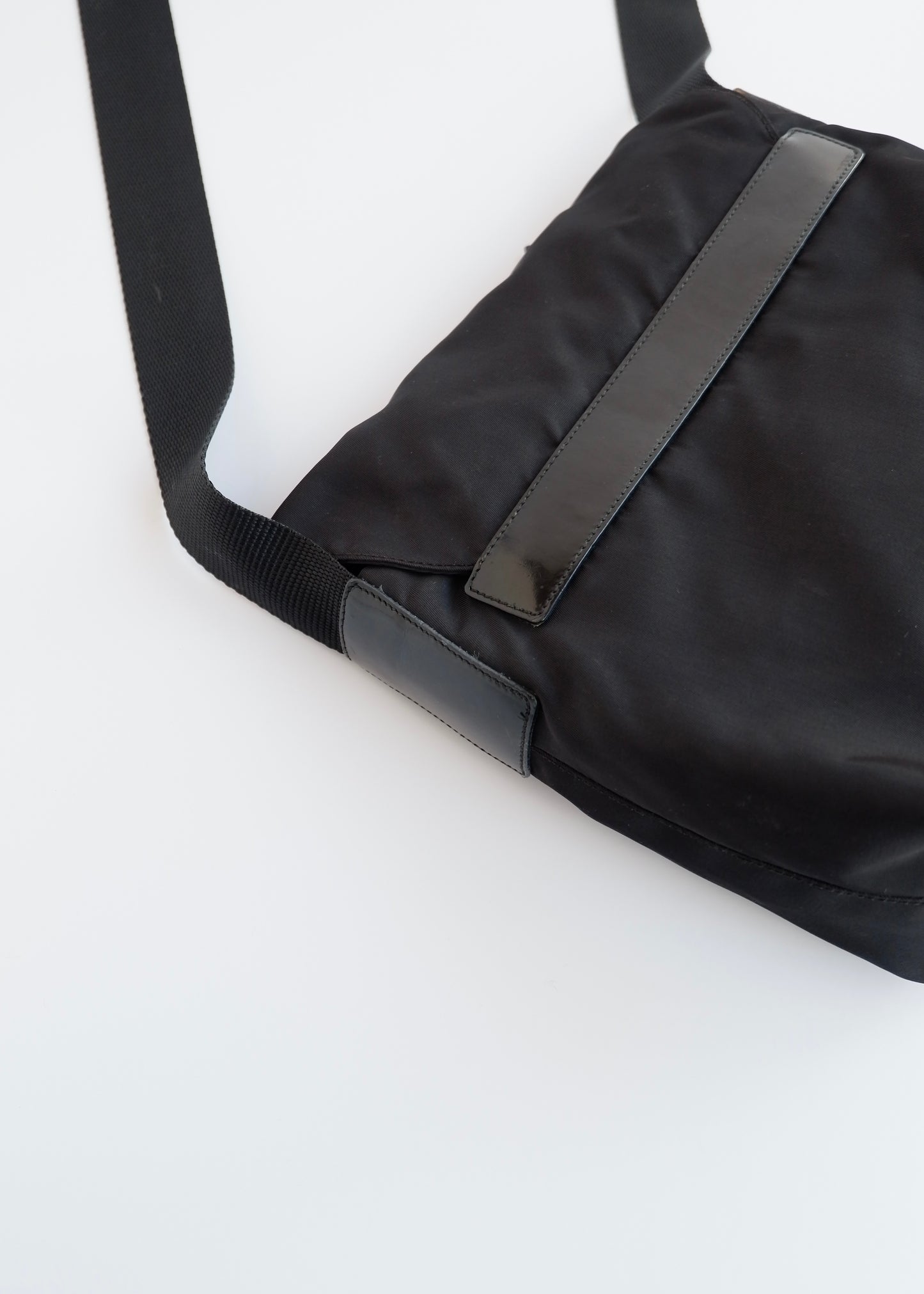 Authentic Preowned Prada Black Nylon Crossbody Bag