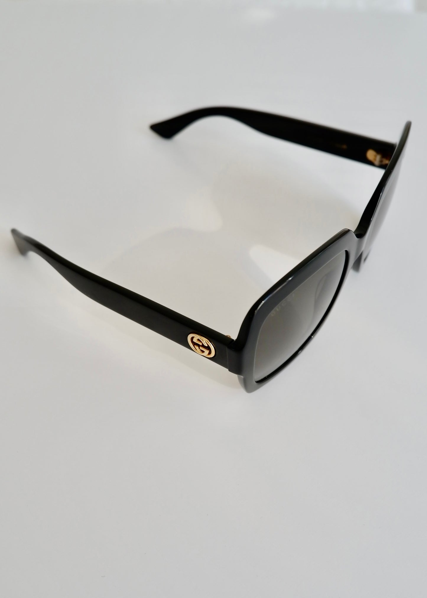 Authentic Preowned Gucci Black Square Frame Sunglasses