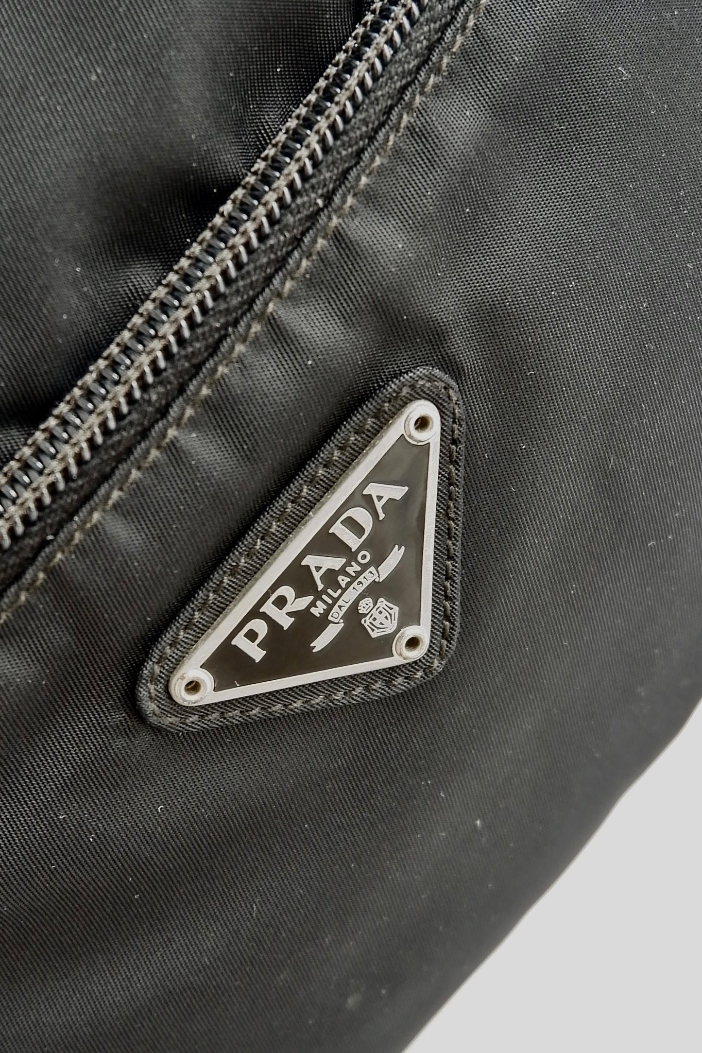 Authentic Preowned Prada Black Nylon Crossbody Bag