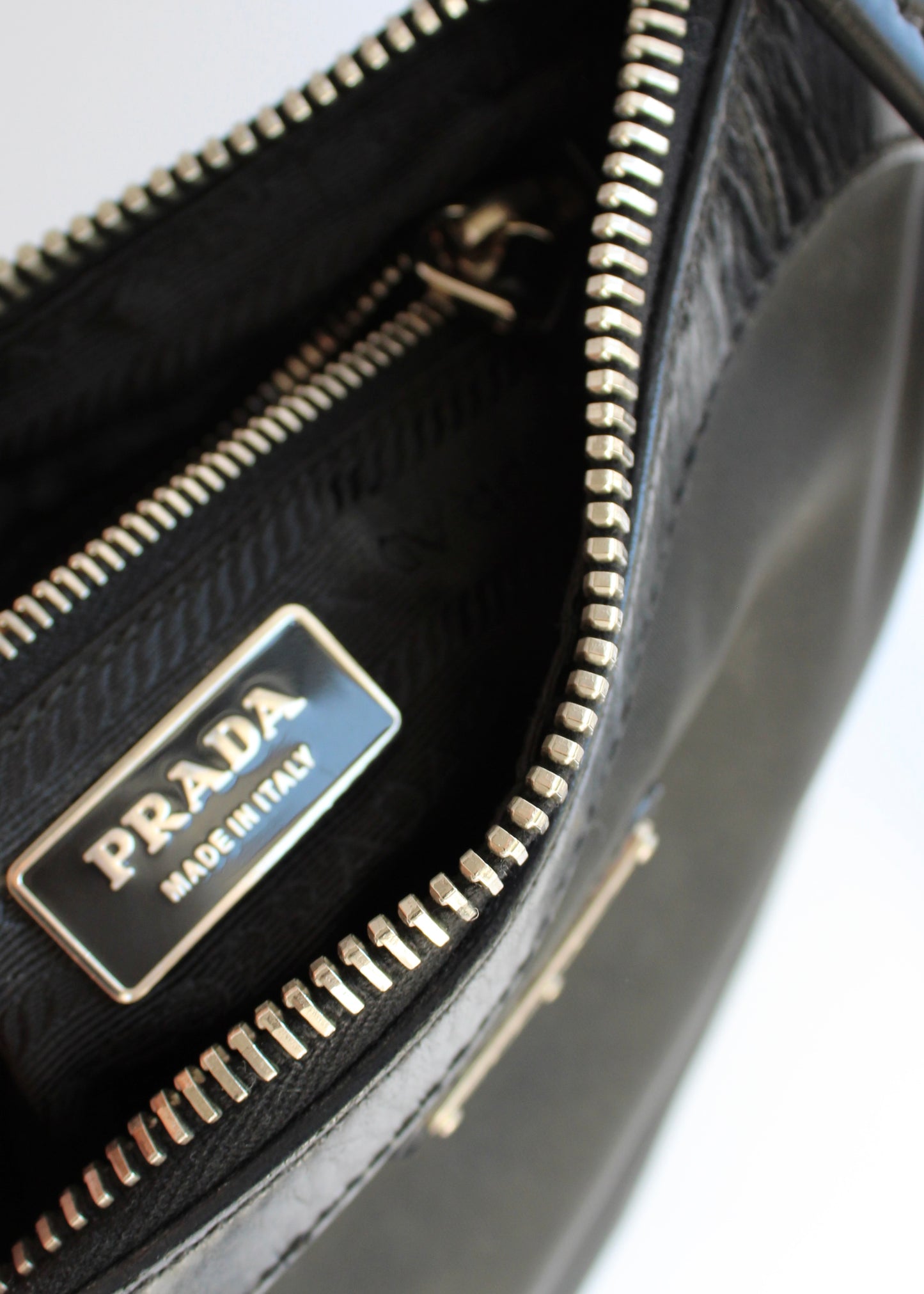 Authentic Preowned Prada Black Nylon/Leather Crossbody Bag