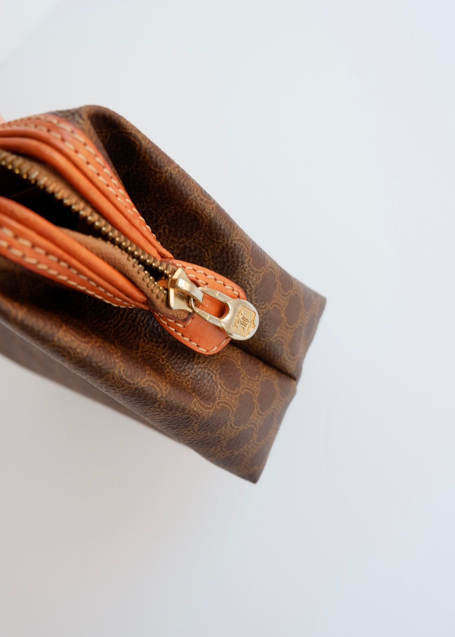 Authentic Preowned Vintage Celine Macadam Cosmetic Pouch