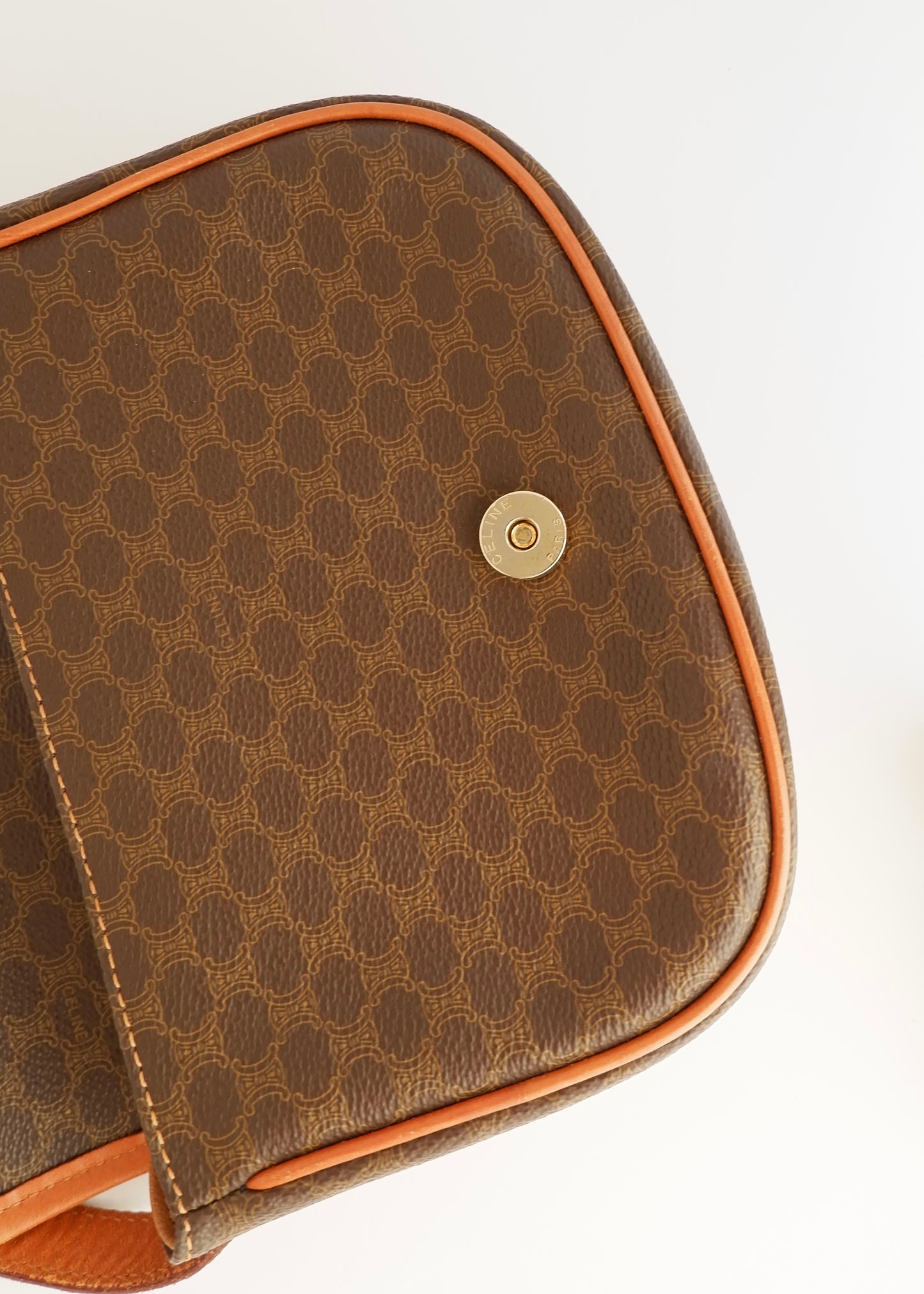 Authentic Preowned Vintage Celine Macadam Crossbody Bag