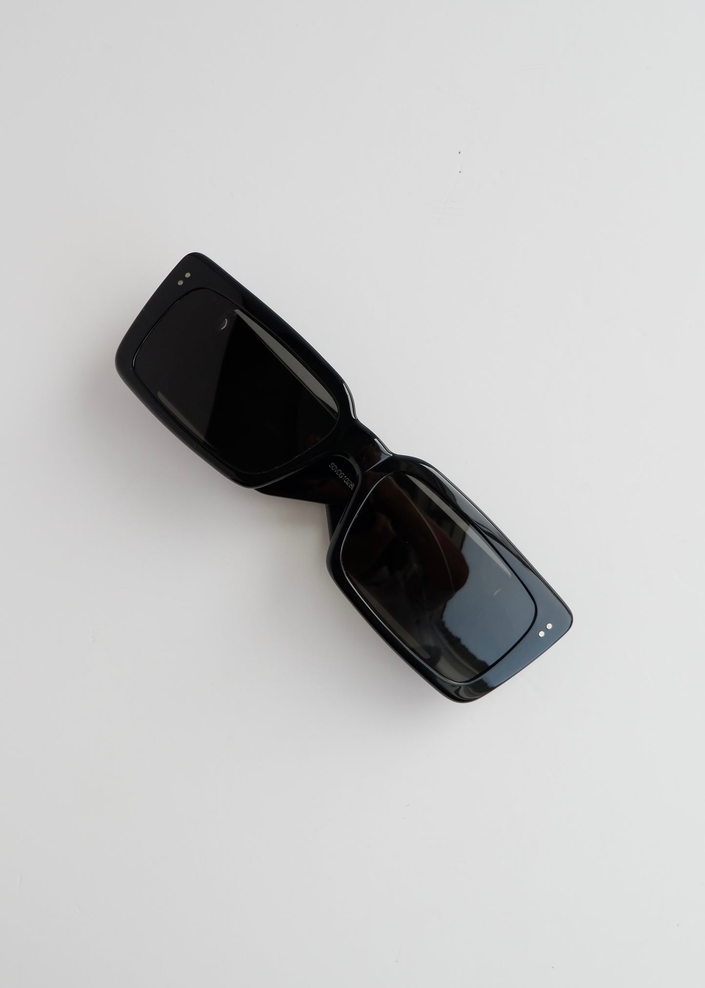 Authentic Preowned Gucci Black Rectangular Frame Sunglasses