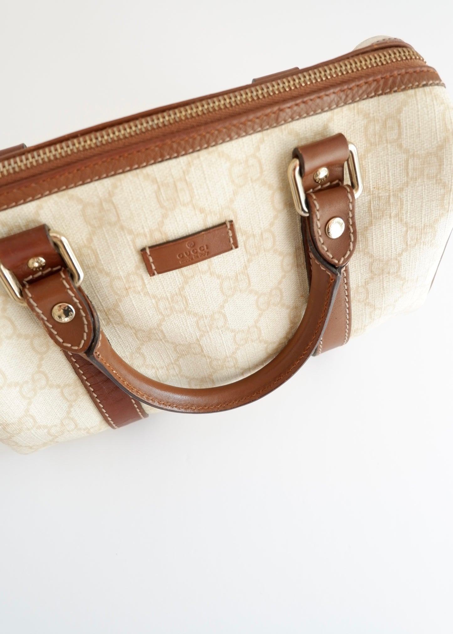 Authentic Preowned Gucci Brown GG Supreme Joy Handbag