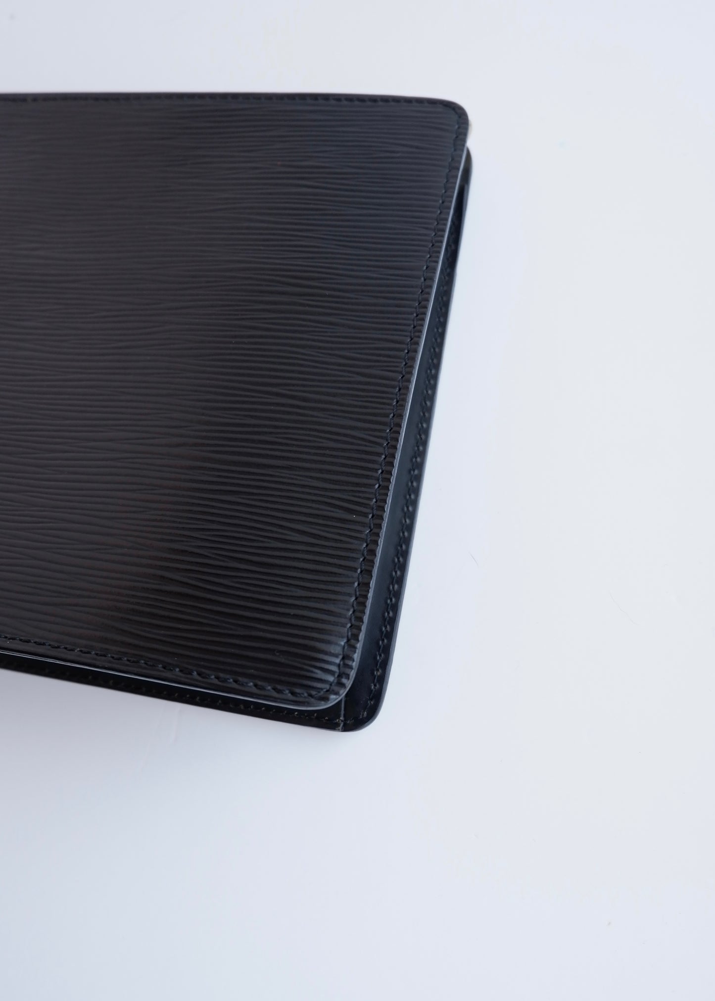 Authentic Preowned Louis Vuitton Black Epi Clutch