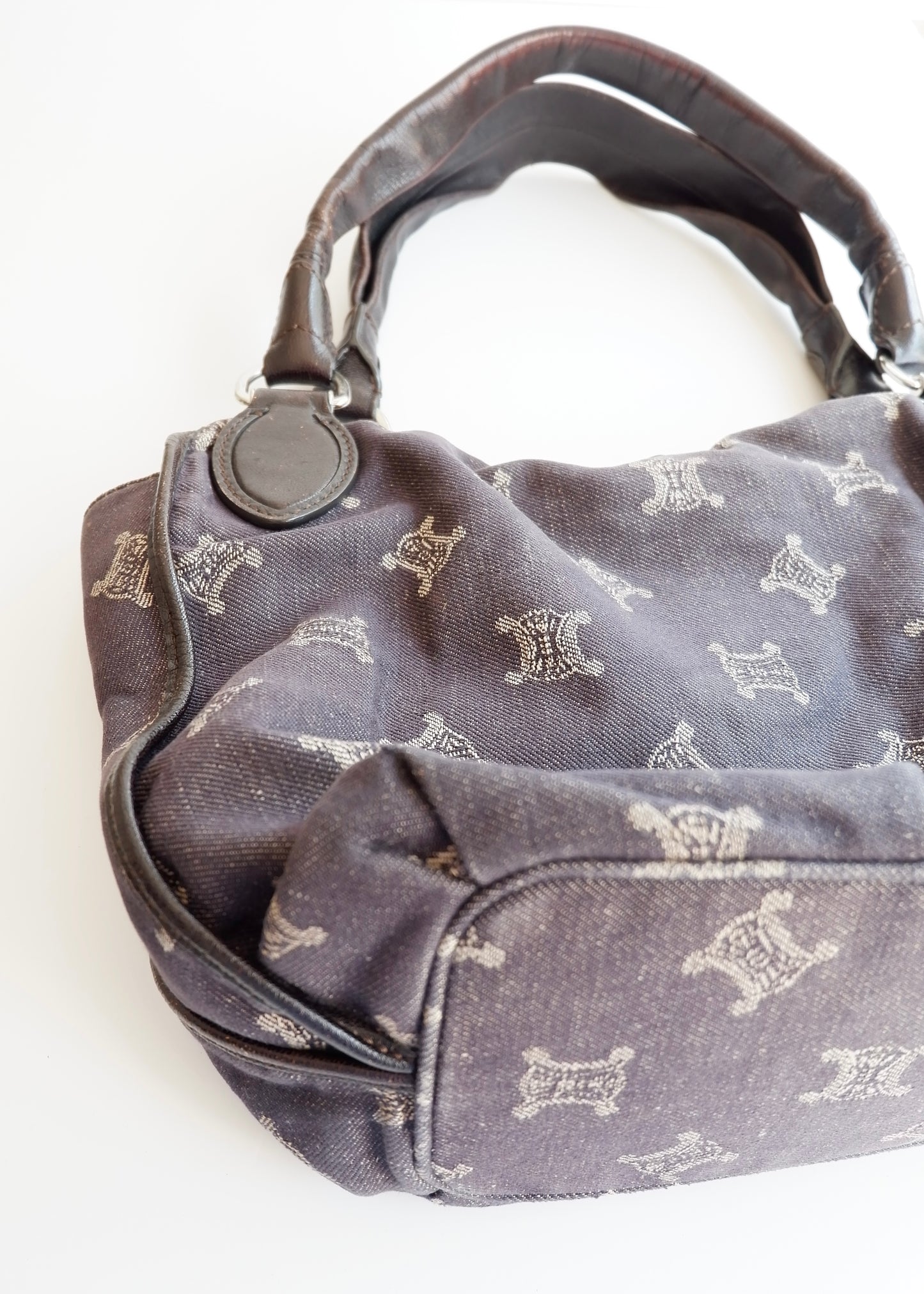 Authentic Preowned Celine Denim Hobo Shoulder Bag