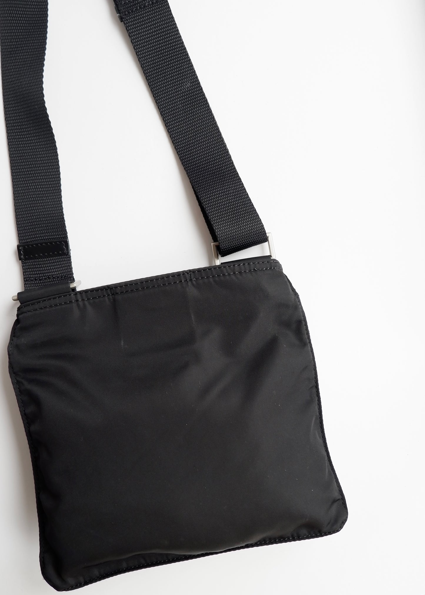 Authentic Preowned Prada Black Nylon Crossbody