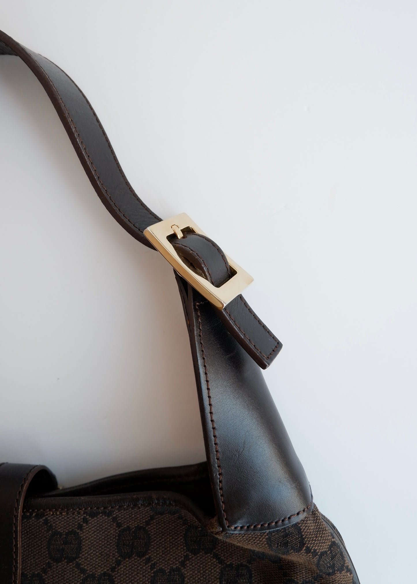 Authentic Preowned Gucci Brown GG Canvas Jackie Bag