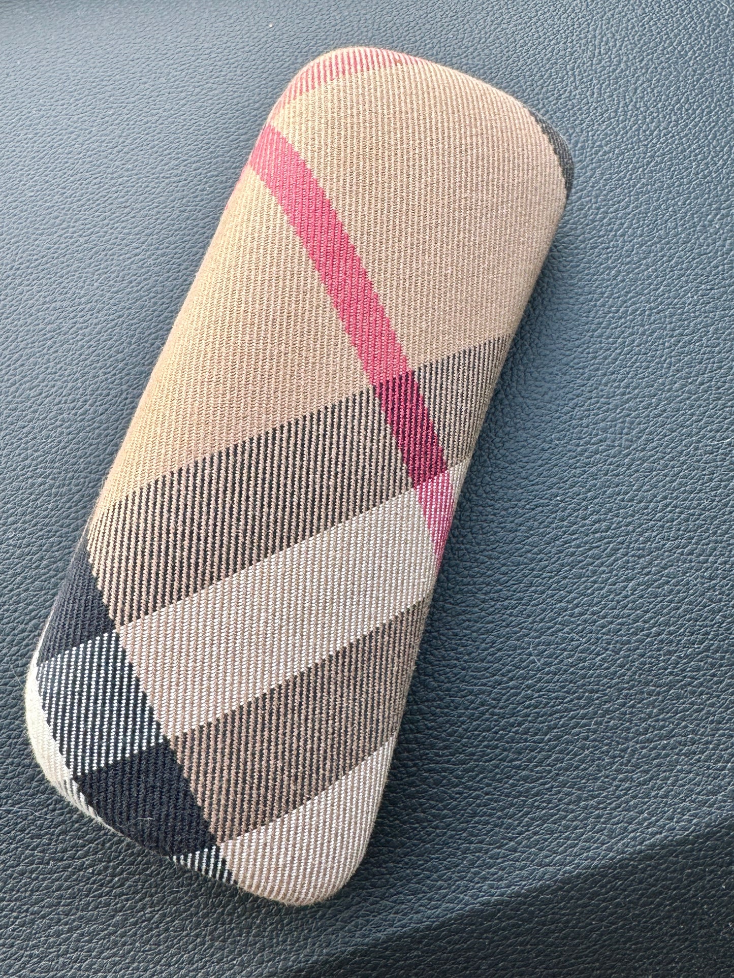 Authentic Preowned Burberry Red Acetate Novacheck Sunglasses