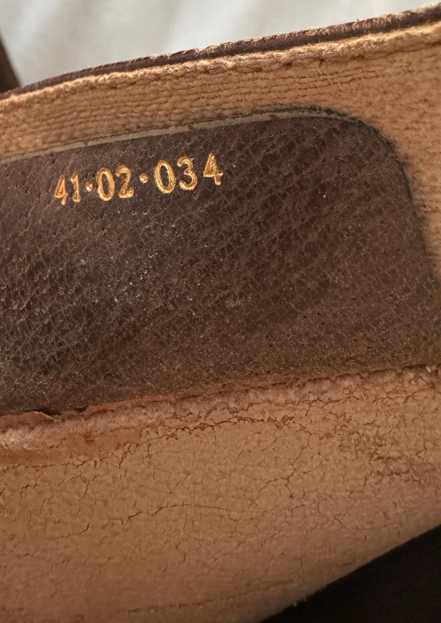 Authentic Preowned Vintage Gucci GG Web Crossbody Bag