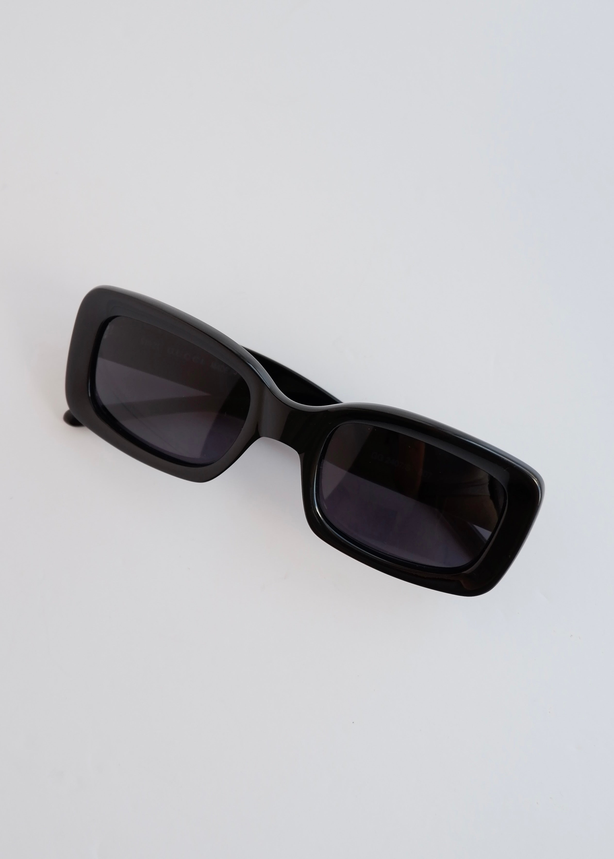 Authentic Preowned Gucci Black GG Logo Square Frame Sunglasses