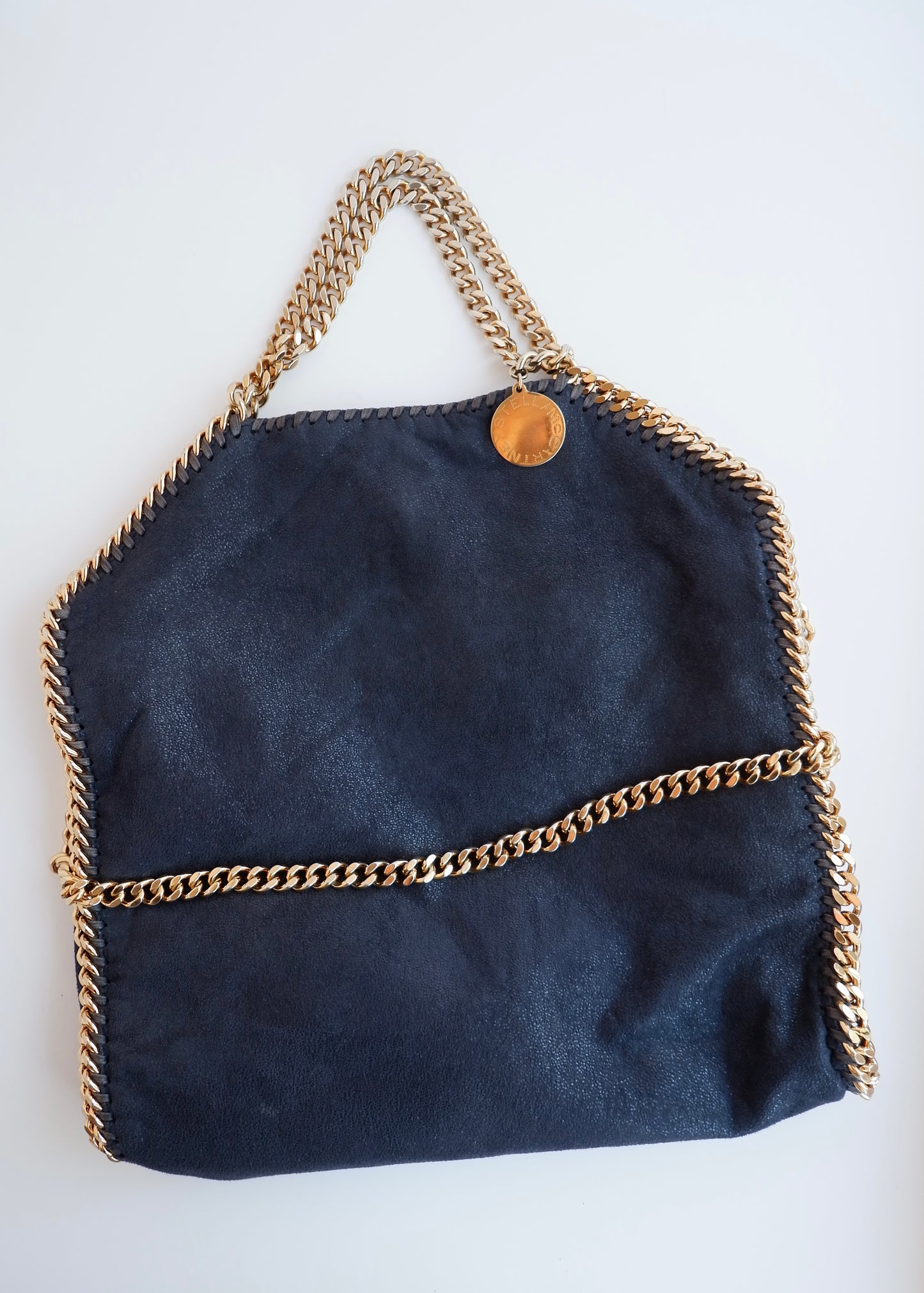 Authentic Preowned Stella McCartney Navy Fallabela Two Way Shoulder Bag