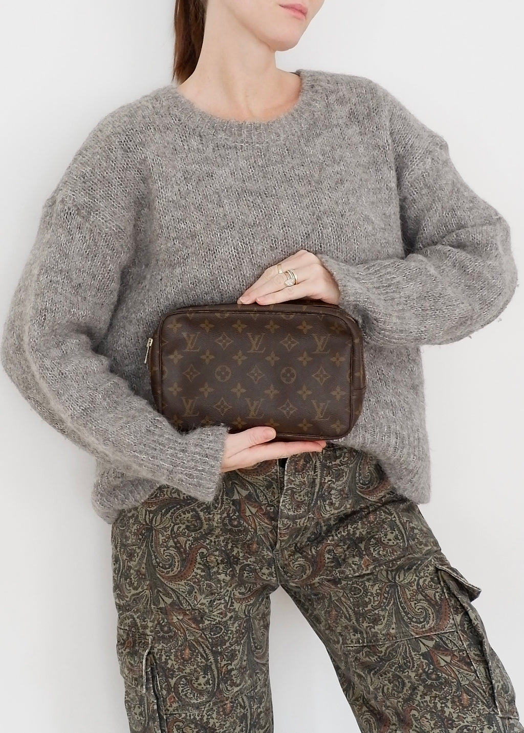Authentic Preowned Vintage Louis Vuitton Monogram Toiletry Pouch