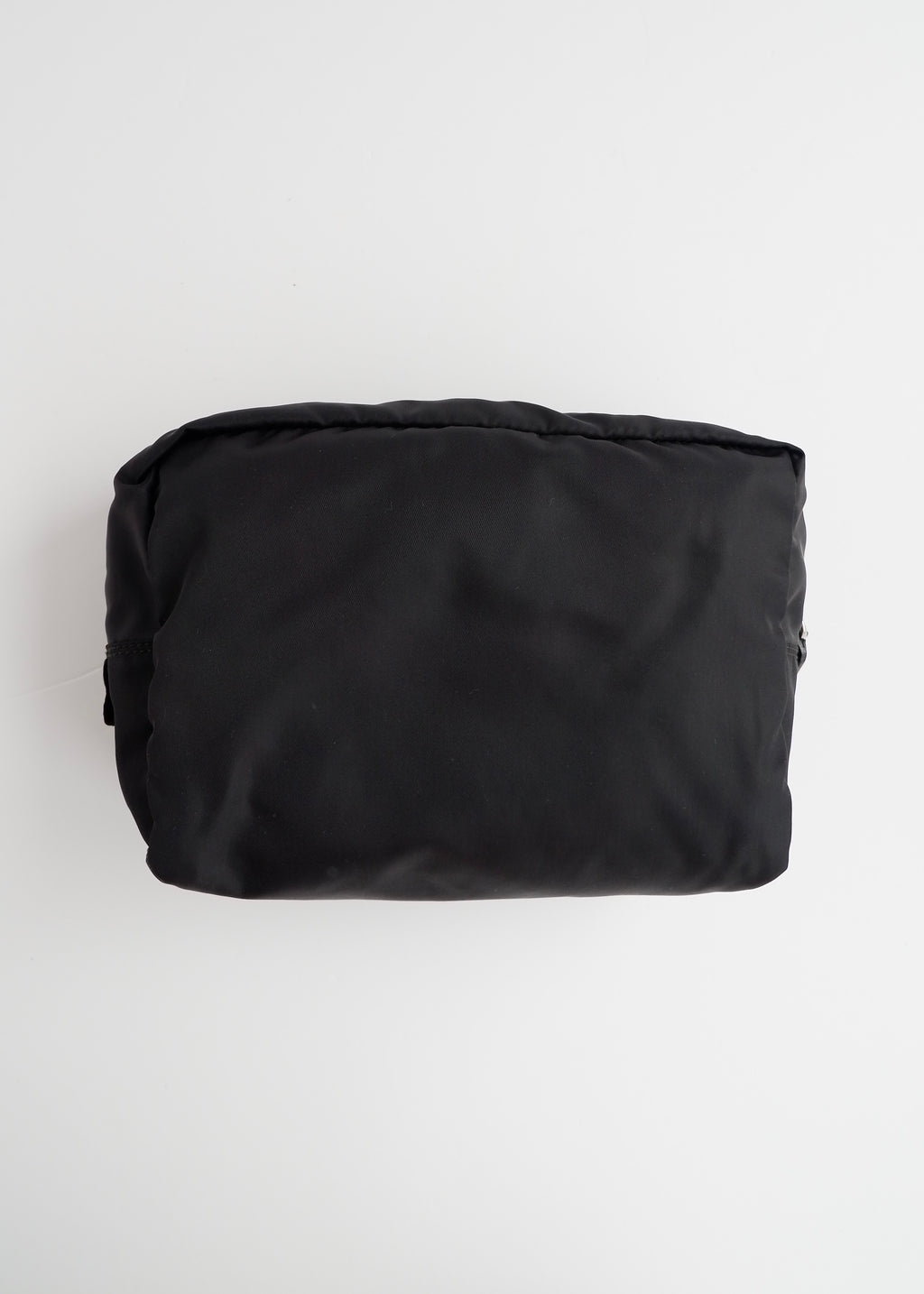 Pochette Prada authentique d'occasion en nylon noir
