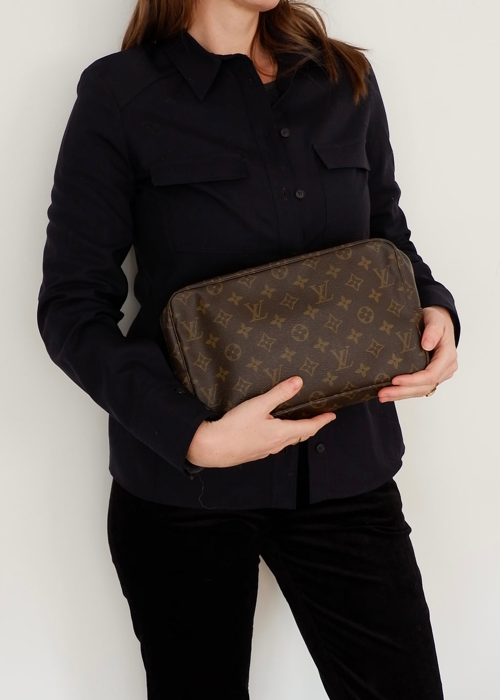 Authentic Preowned Vintage Louis Vuitton Monogram Toiletry Pouch