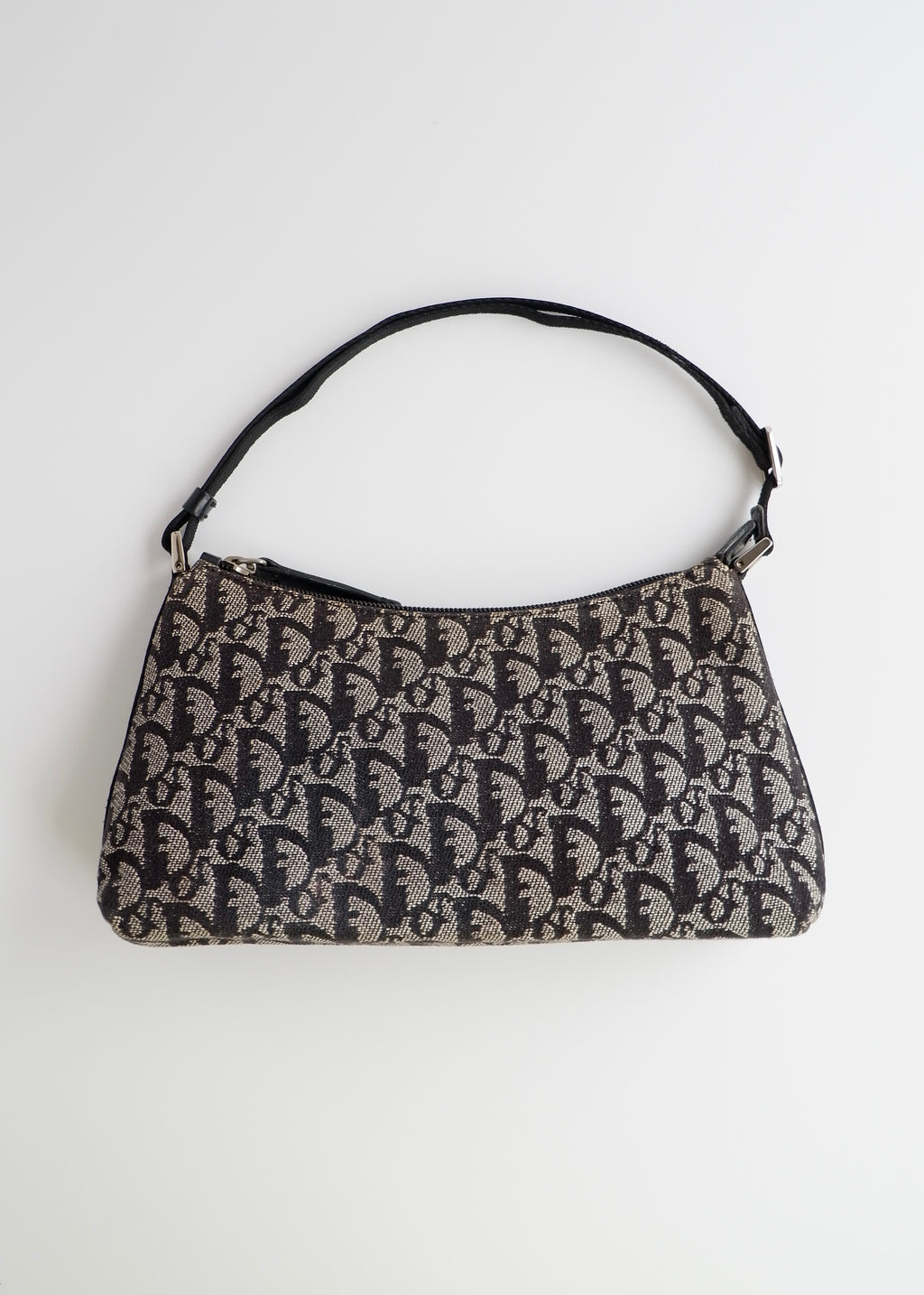 Authentic Preowned Dior Black Trotter Shoulder Bag
