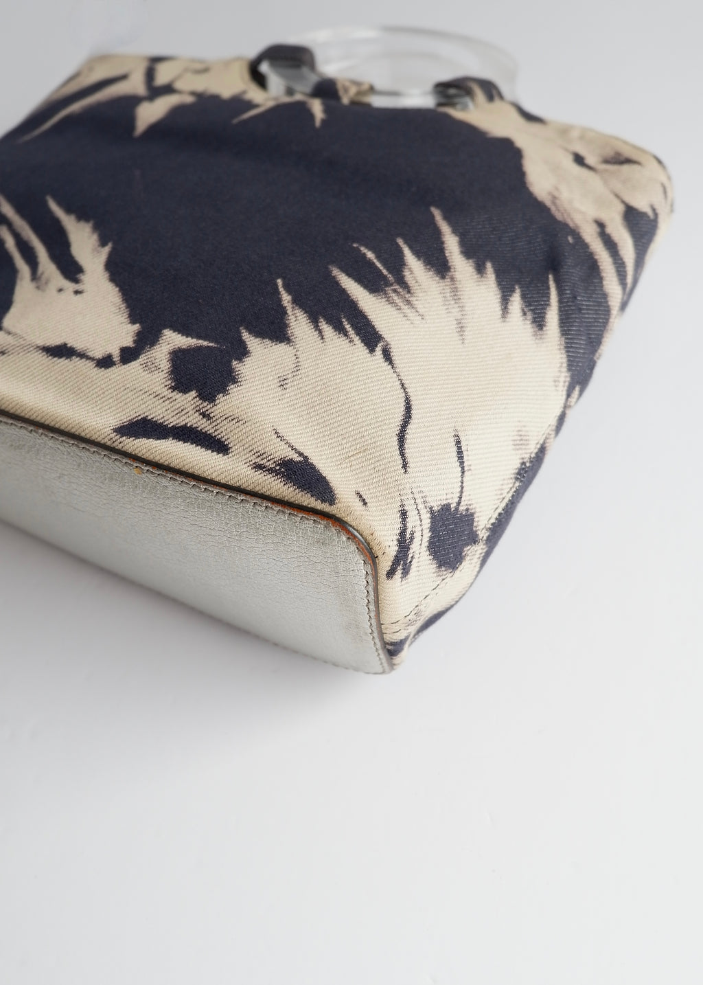 Sac à main Céline vintage authentique en jean, d'occasion