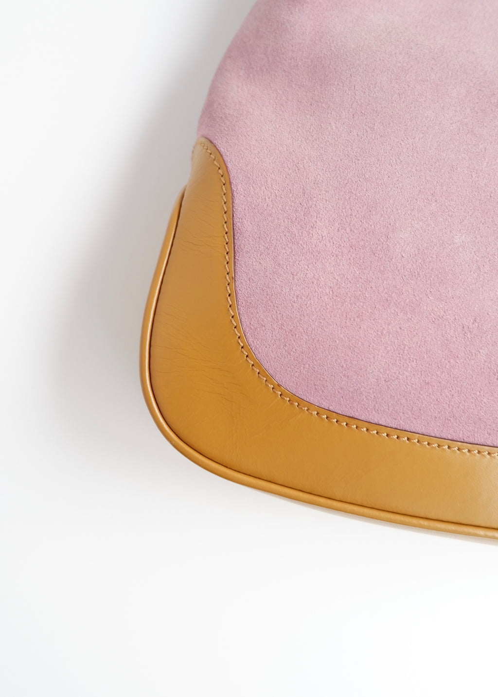 Authentic Preowned Gucci Purple/Tan Suede/Leather Jackie Shoulder Bag