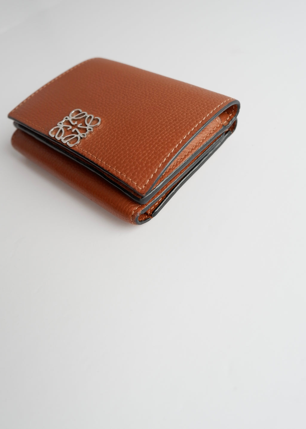 Authentic Preowned Loewe Brown Leather Bi-Fold Wallet