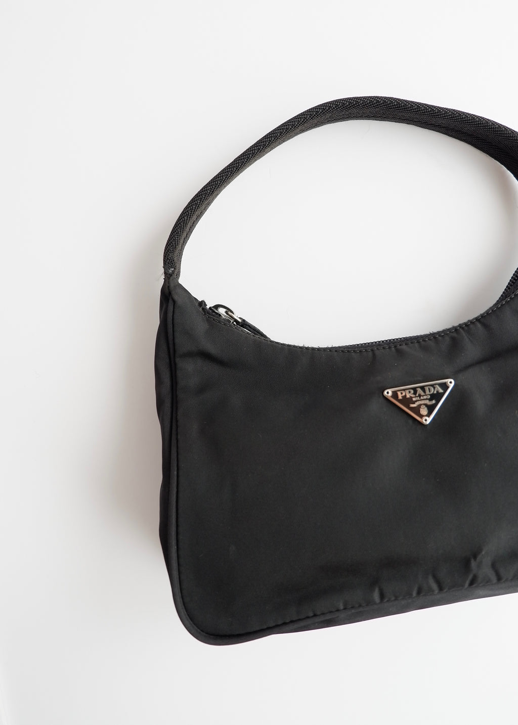Authentic Preowned Prada Black Nylon Shoulder Bag