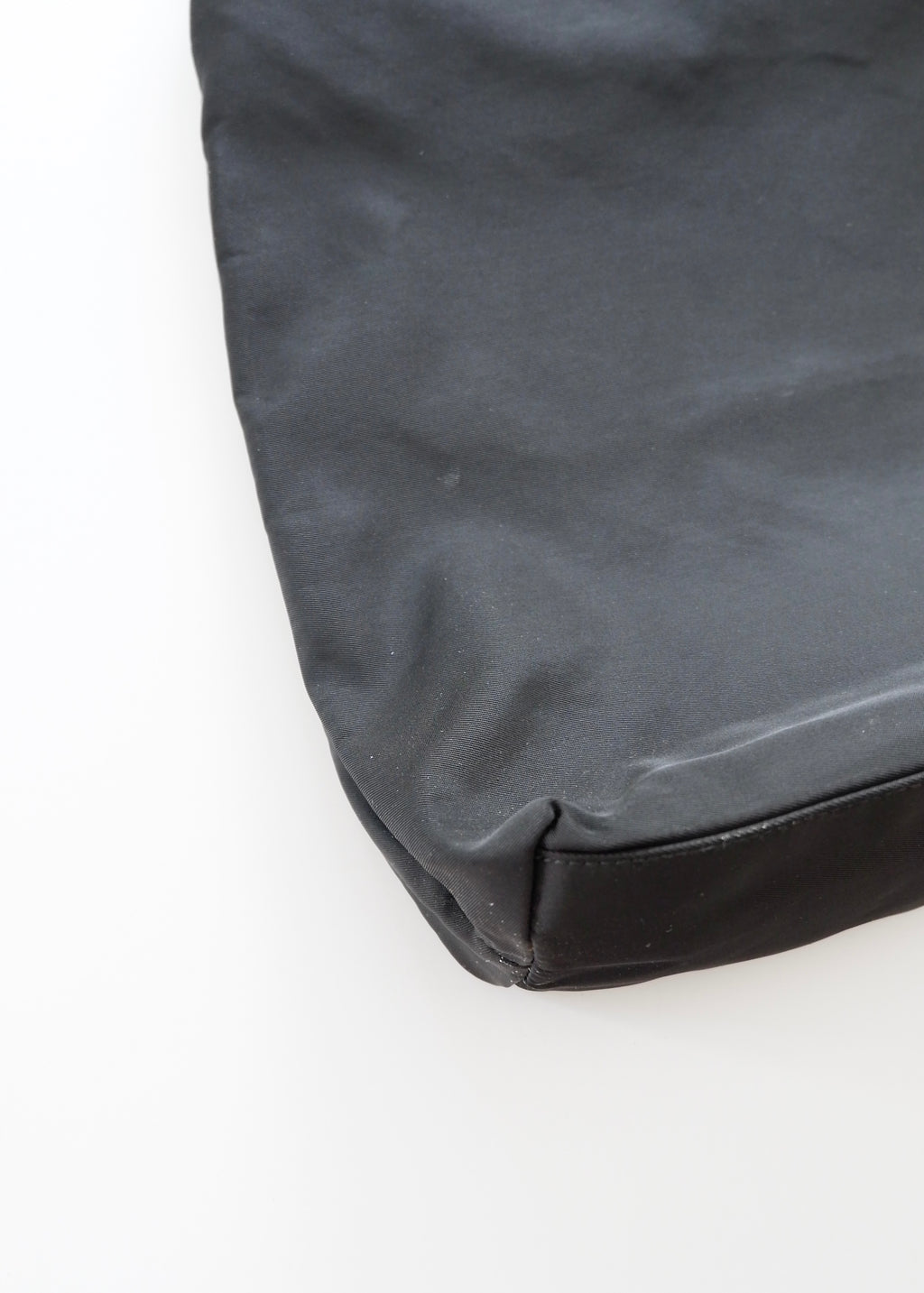 Authentic Preowned Prada Black Nylon Shoulder Tote GHW