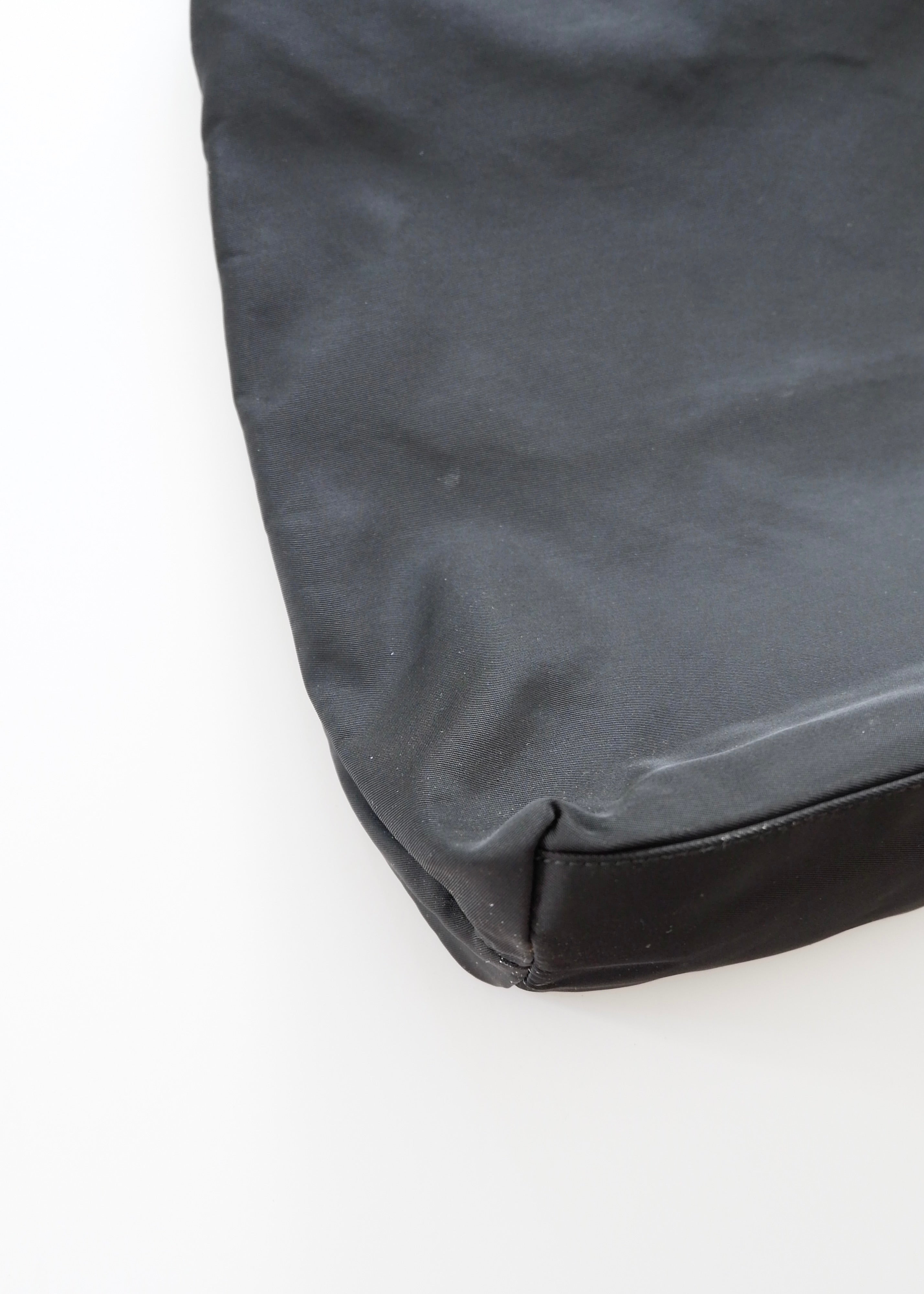 Authentic Preowned Prada Black Nylon Shoulder Tote GHW