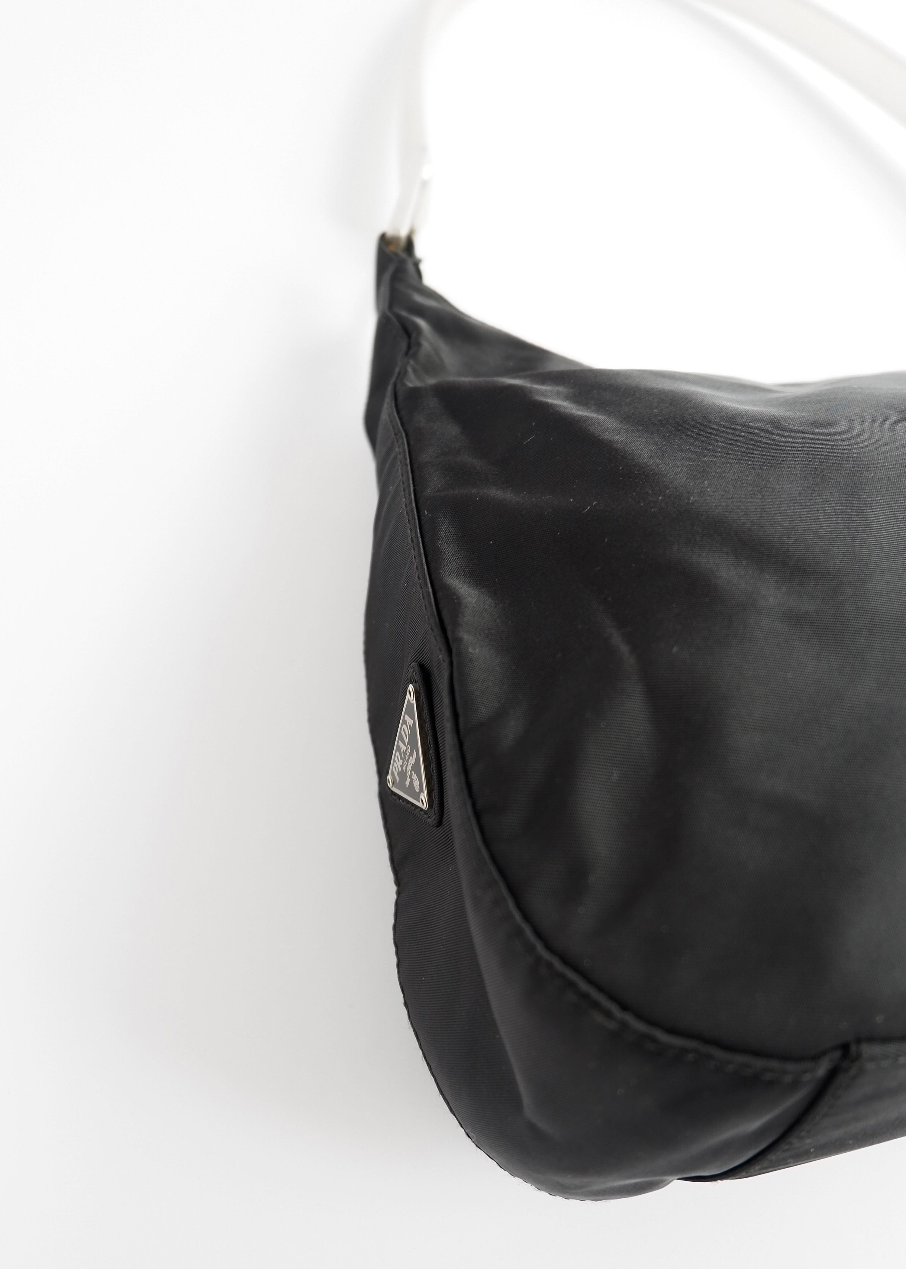 Authentic Preowned Prada Black Nylon Shoulder Bag