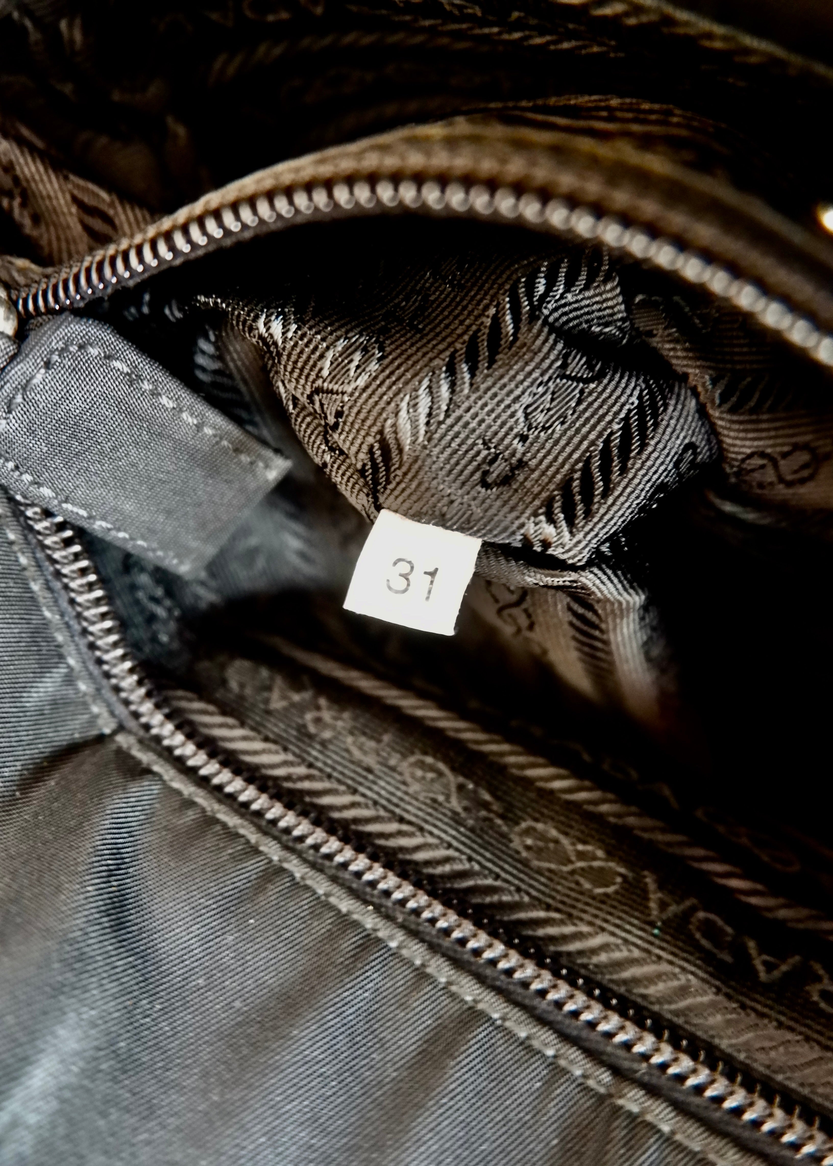 Authentic Preowned Prada Black Nylon Top Handle Bag