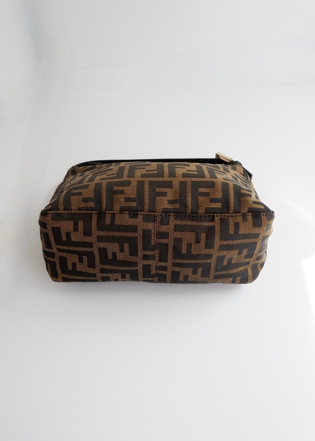 Preowned Fendi Zucca Print Micro Handbag