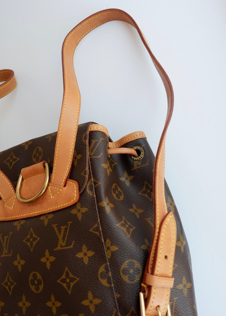 Preowned Vintage Louis Vuitton Monogram Montsouris MM Backpack