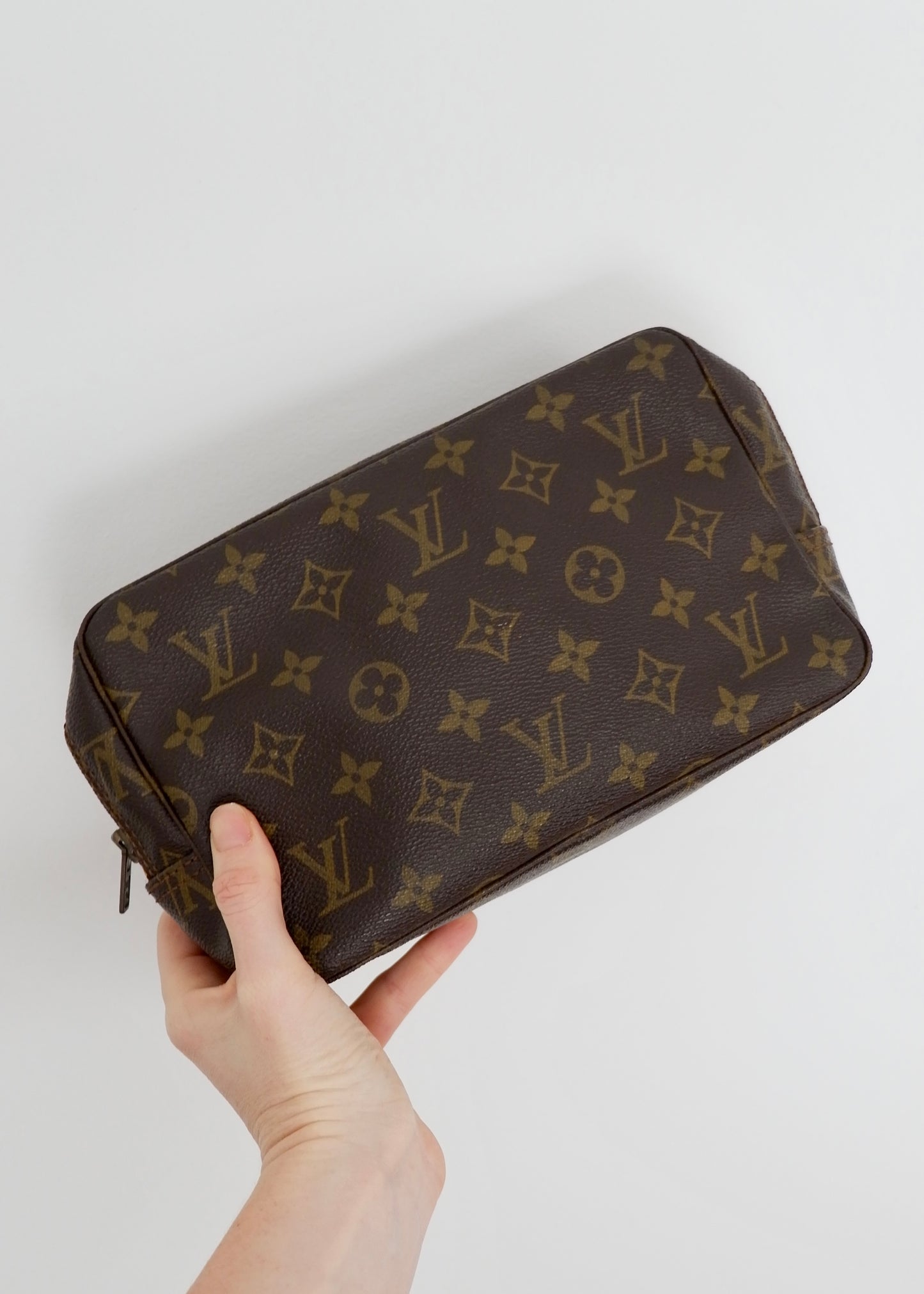 Authentic Preowned Vintage Louis Vuitton Monogram Toiletry Bag/ Pouch