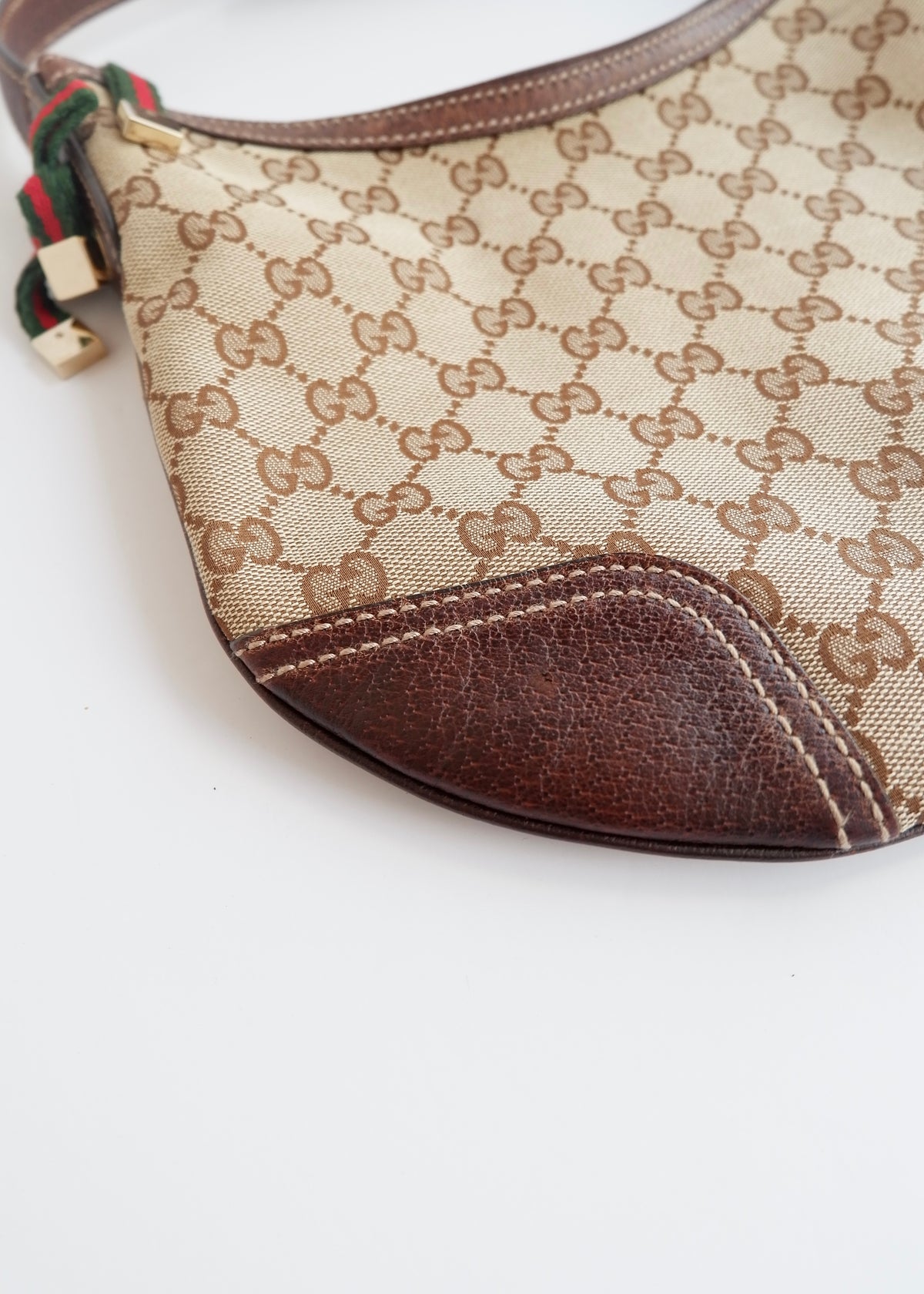 Preowned Gucci Brown GG Canvas Princy Shoulder Bag