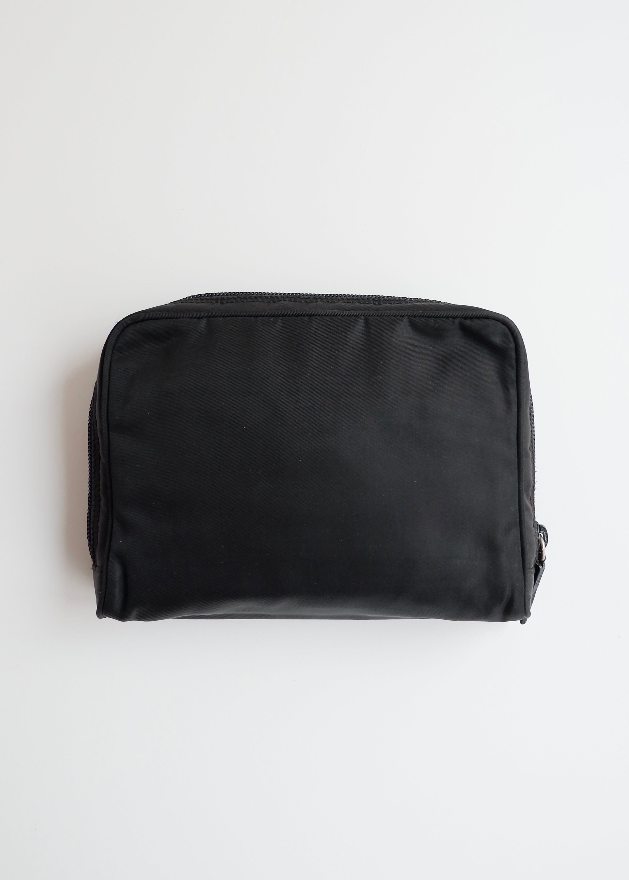 Authentic Preowned Prada Black Nylon Pouch