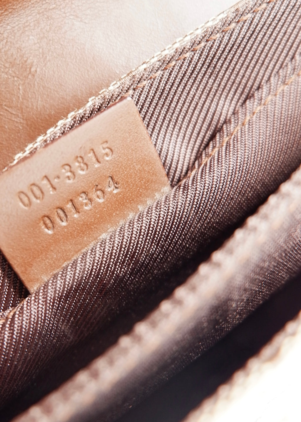 Authentic Preowned Gucci Brown GG Canvas Shoulder Bag