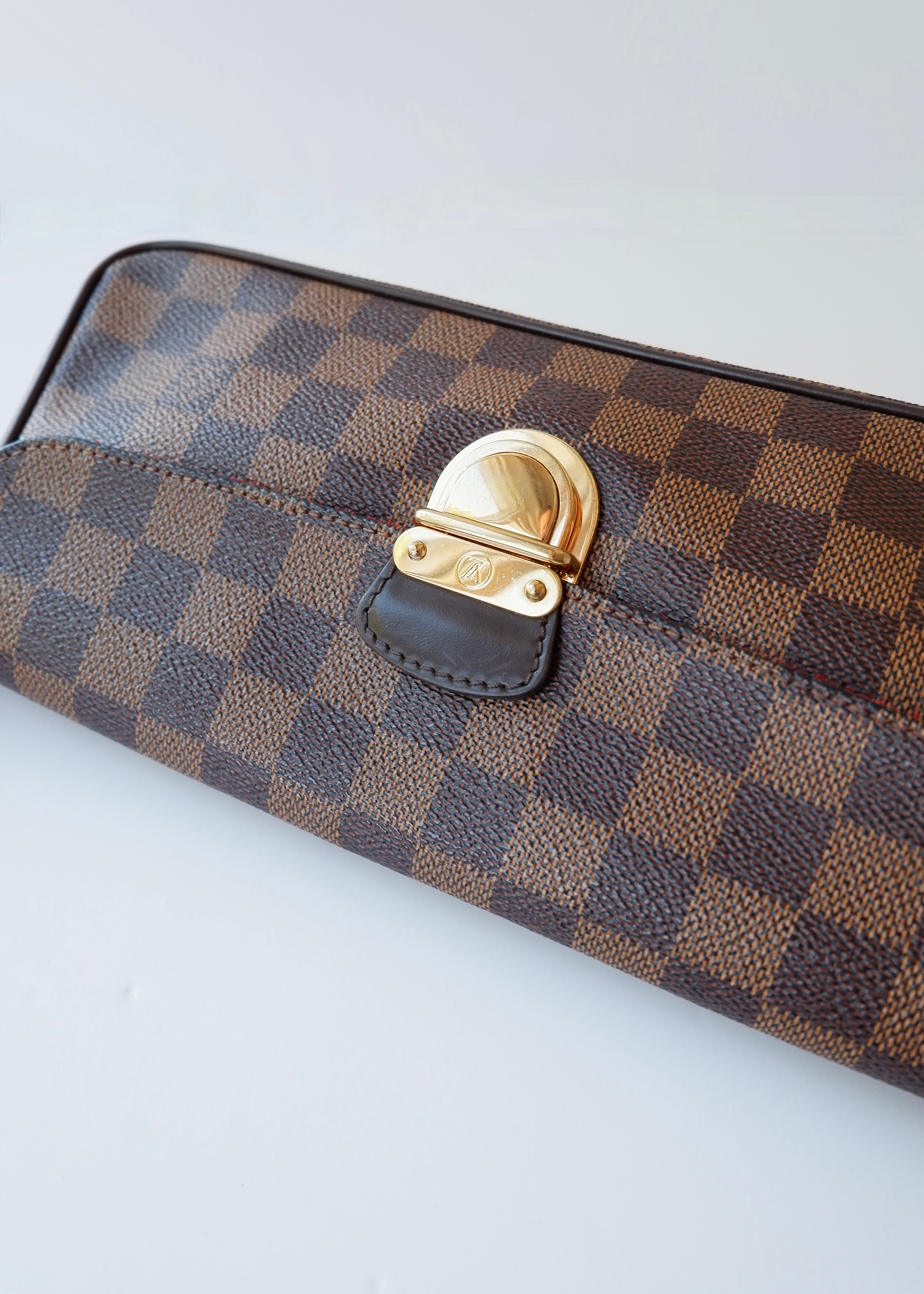 Preowned Louis Vuitton Damier Ebene Ravello PM