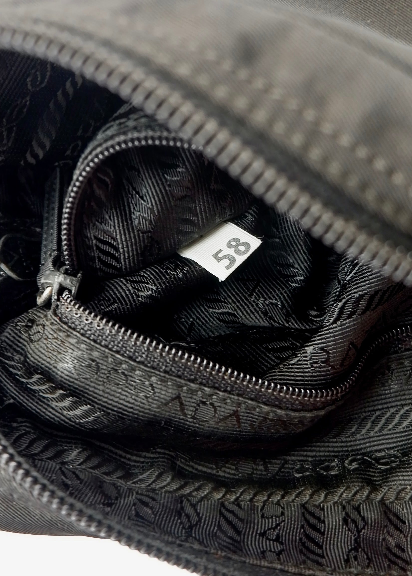 Authentic Preowned Prada Black Nylon Crossbody Bag