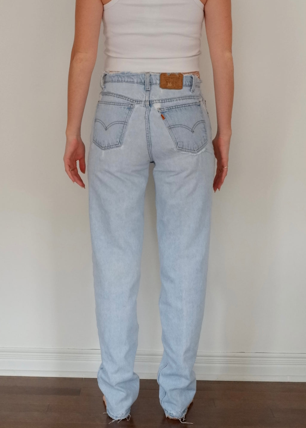 Levis Vintage 550 Jean vieilli légèrement délavé - 28