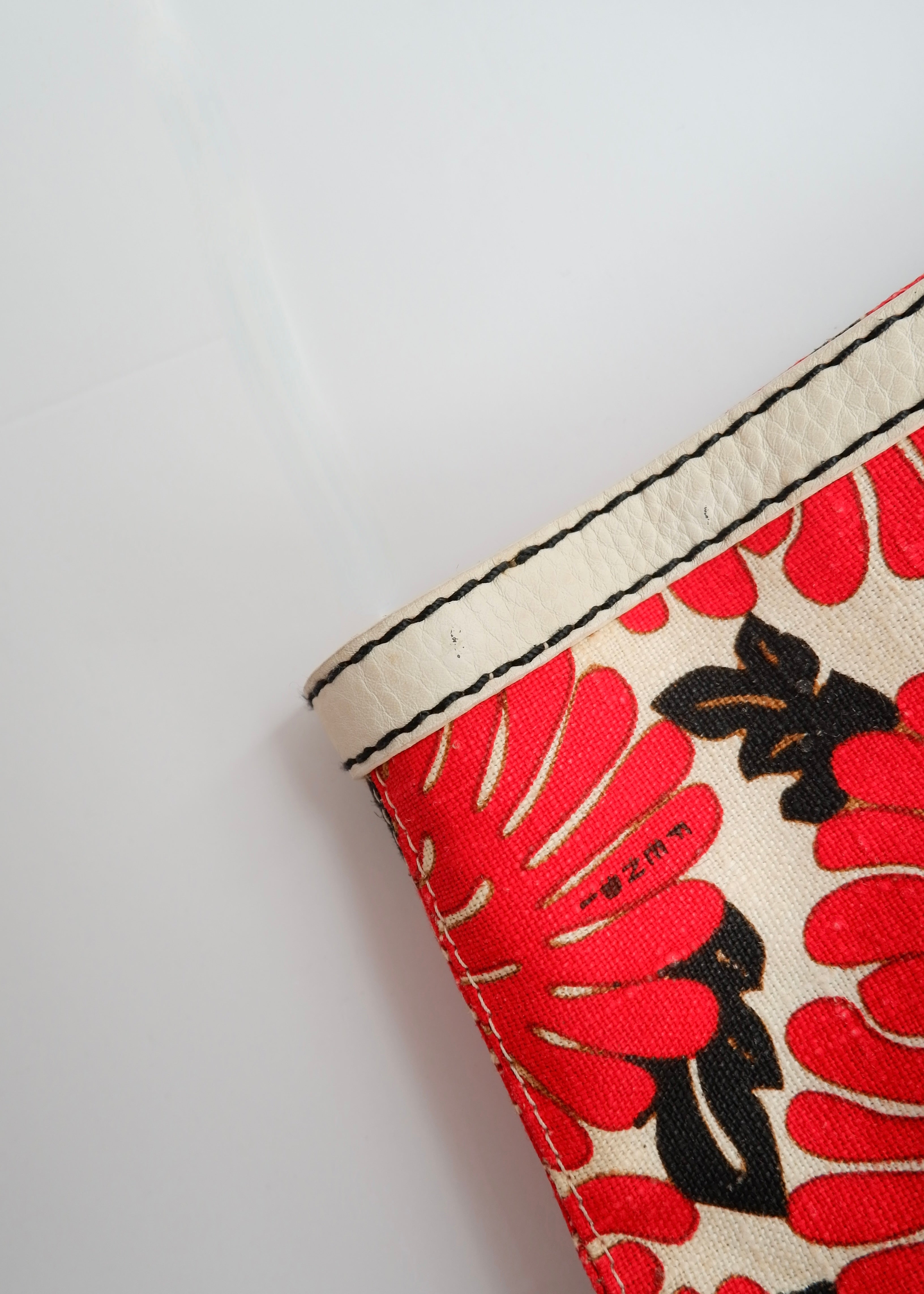 Authentic Preowned Fendi Red Floral Tote Bag