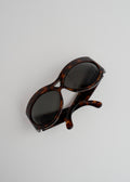 Authentic Preowned Saint Laurent Brown Tortoise Cat Eye Sungasses
