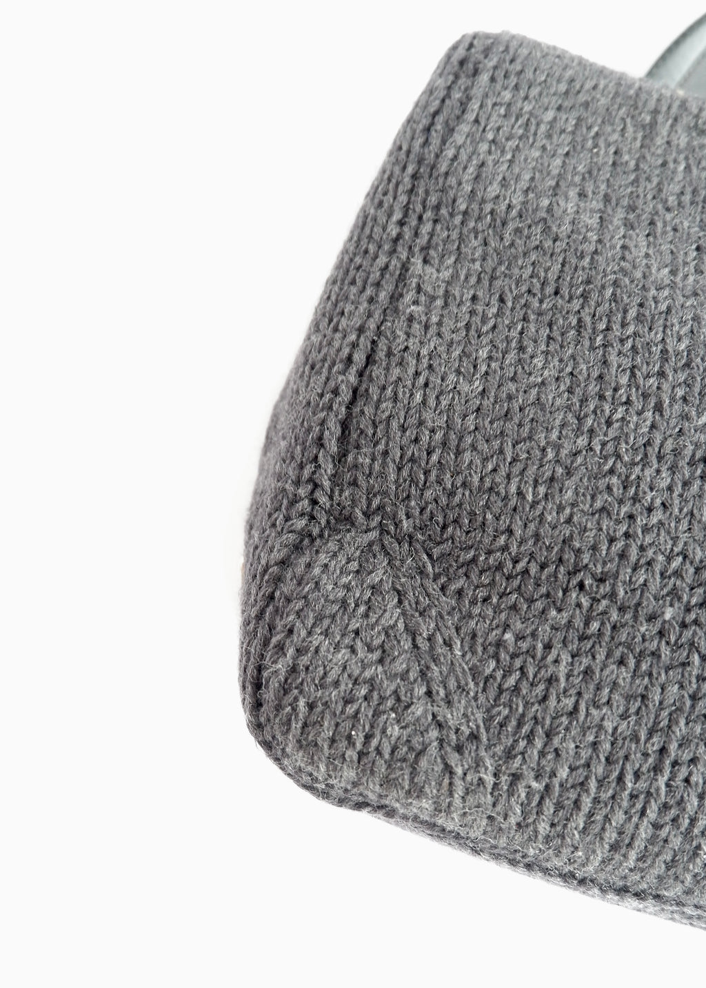 Authentique sac à main Prada en tricot et cuir noir d'occasion