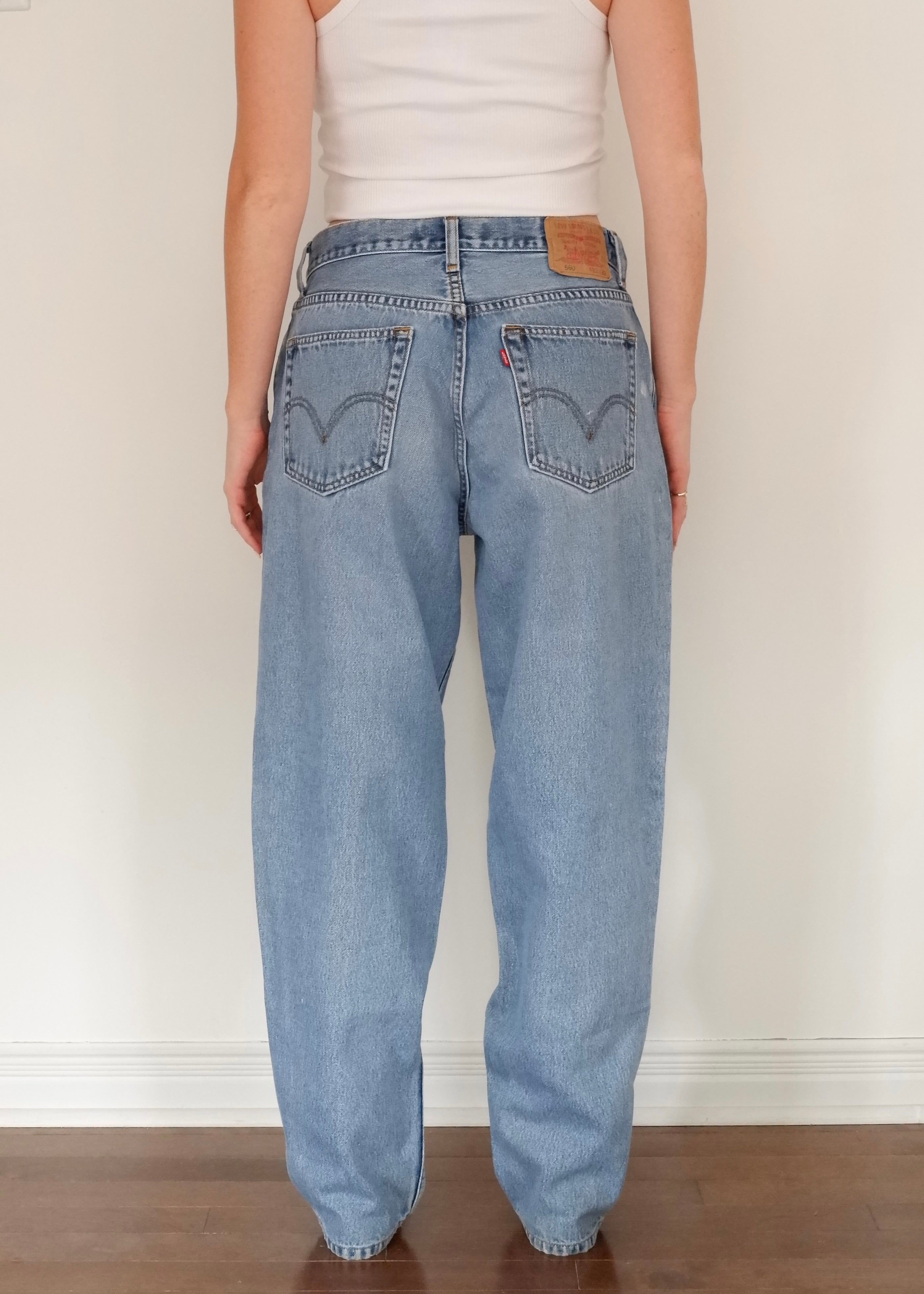 Levis 560 Medium Wash Comfort Fit Jeans - 31