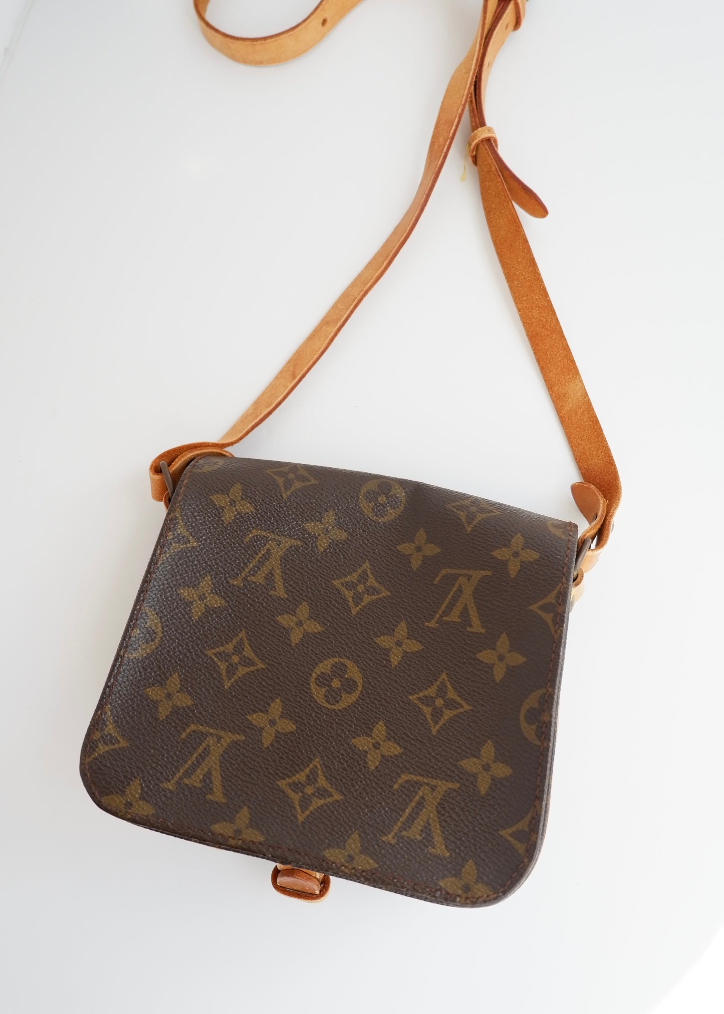 Authentic Preowned Louis Vuitton Monogram Mini Cartoucherie Crossbody