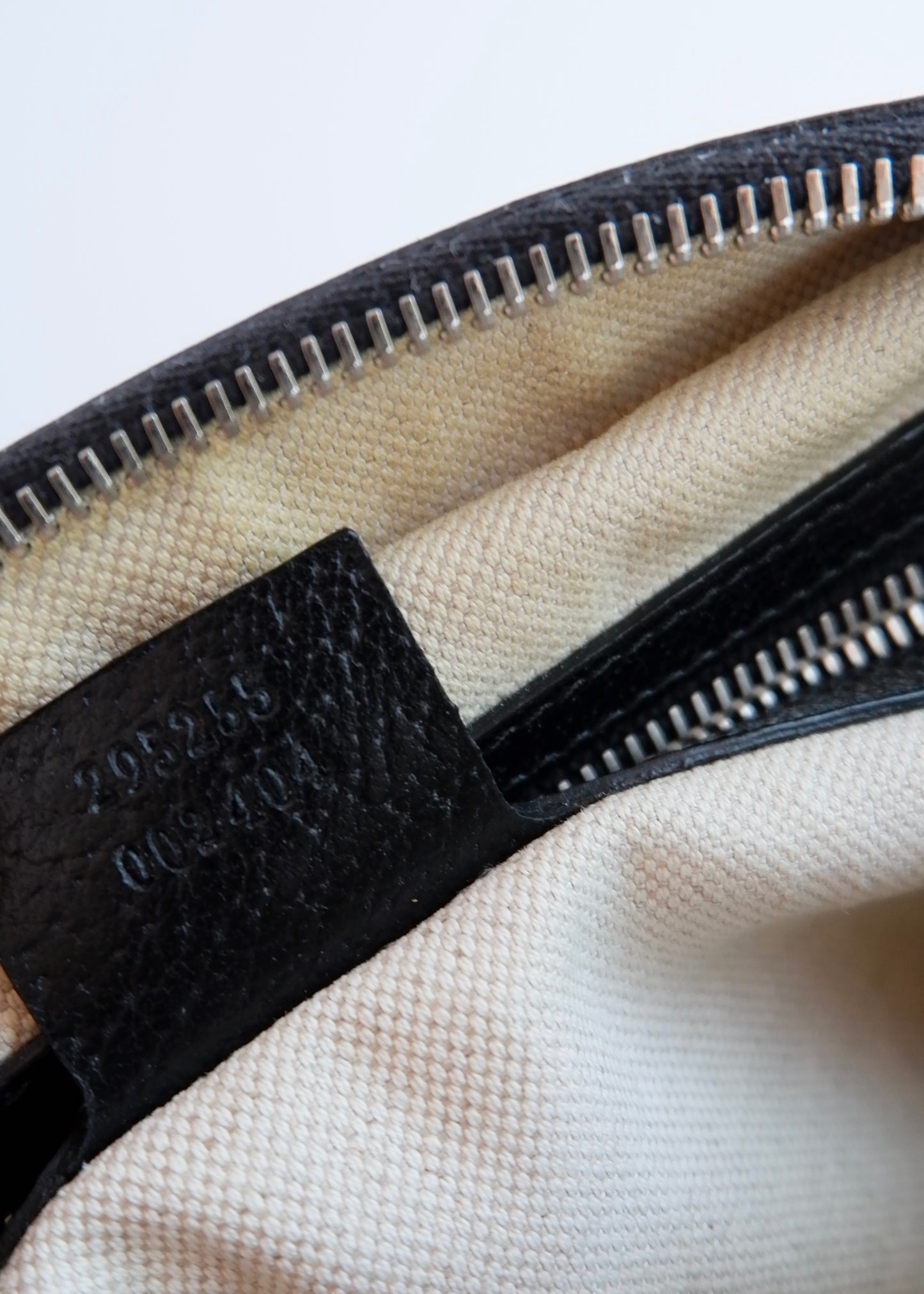 Authentic Preowned Gucci Black Leather Clutch