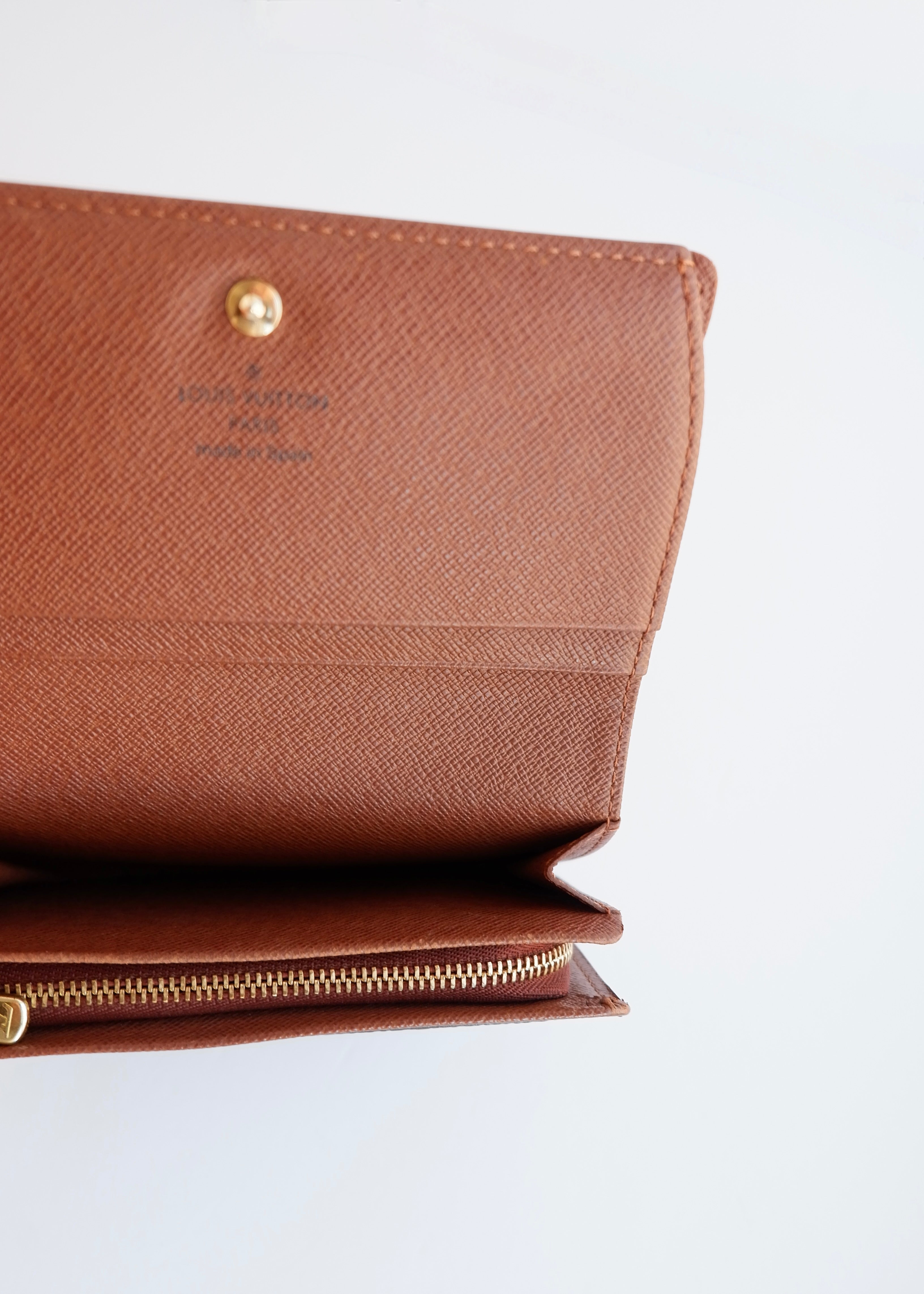 Authentic Preowned Louis Vuitton Monogram Compact Bi-Fold Wallet