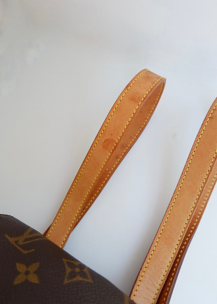 Preowned Vintage Louis Vuitton Monogram Montsouris MM Backpack