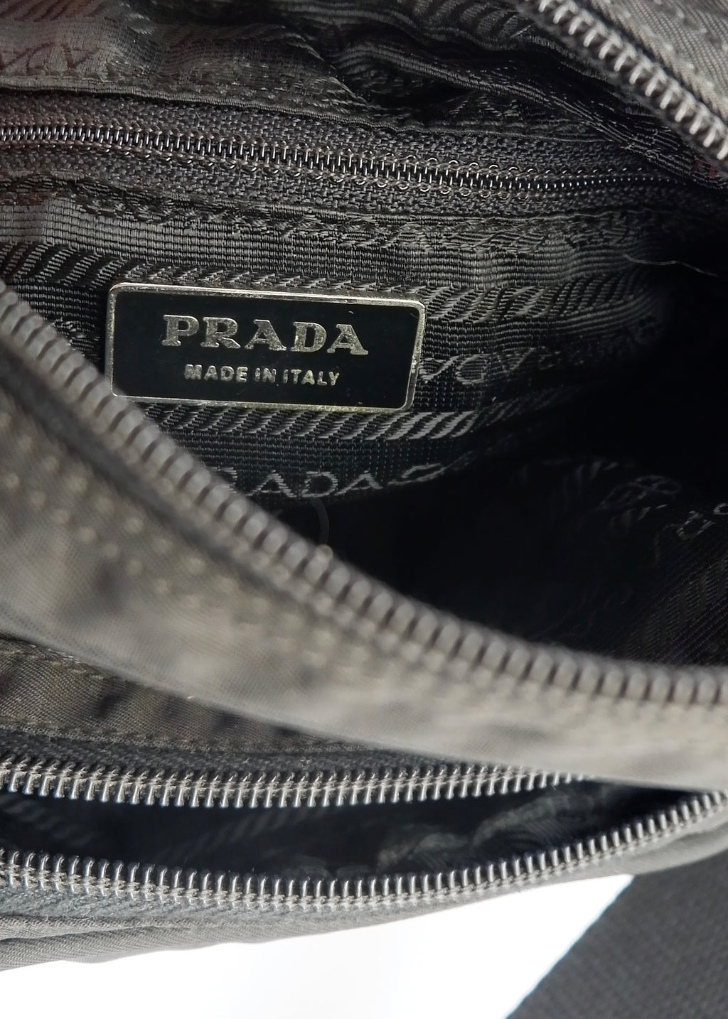 Authentic Preowned Prada Black Nylon Crossbody Bag