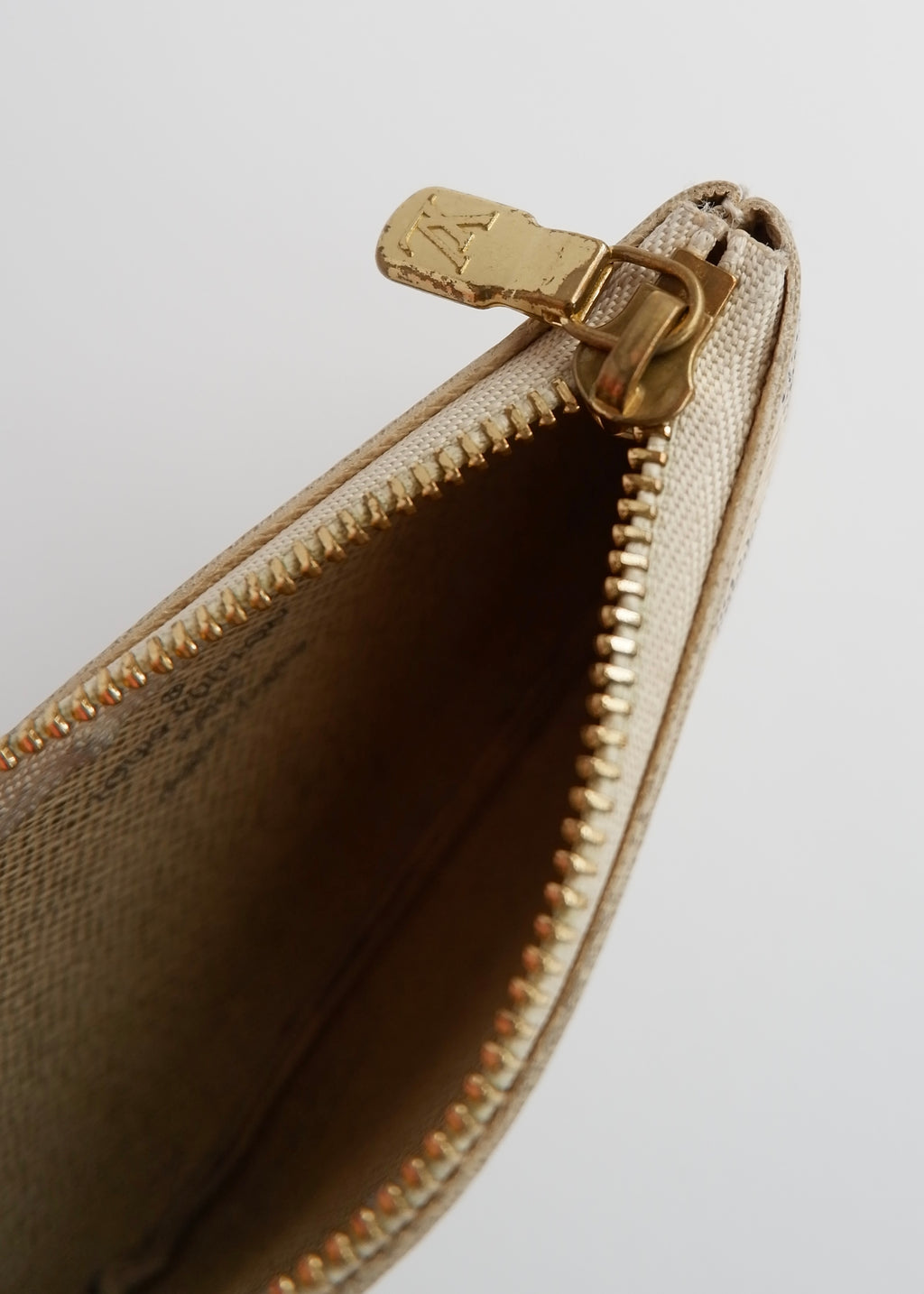 Pochette Clés Louis Vuitton Damier Azur d'occasion authentique