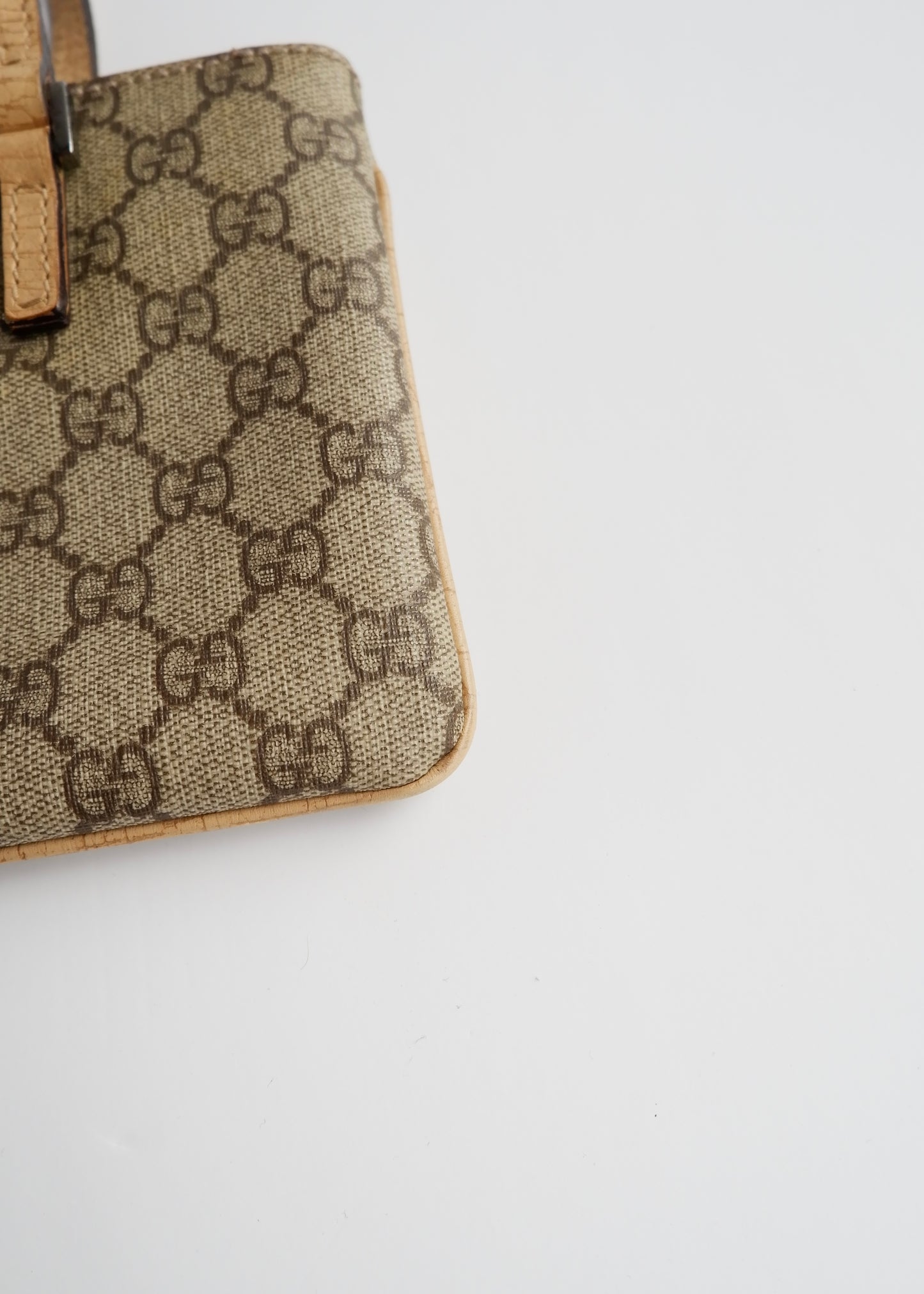 Authentic Preowned Gucci Beige GG Canvas Mini Handbag