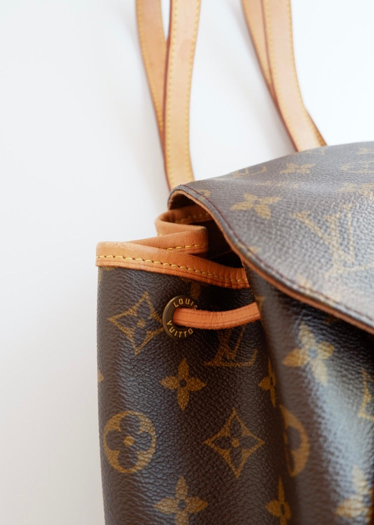 Preowned Vintage Louis Vuitton Monogram Montsouris MM Backpack
