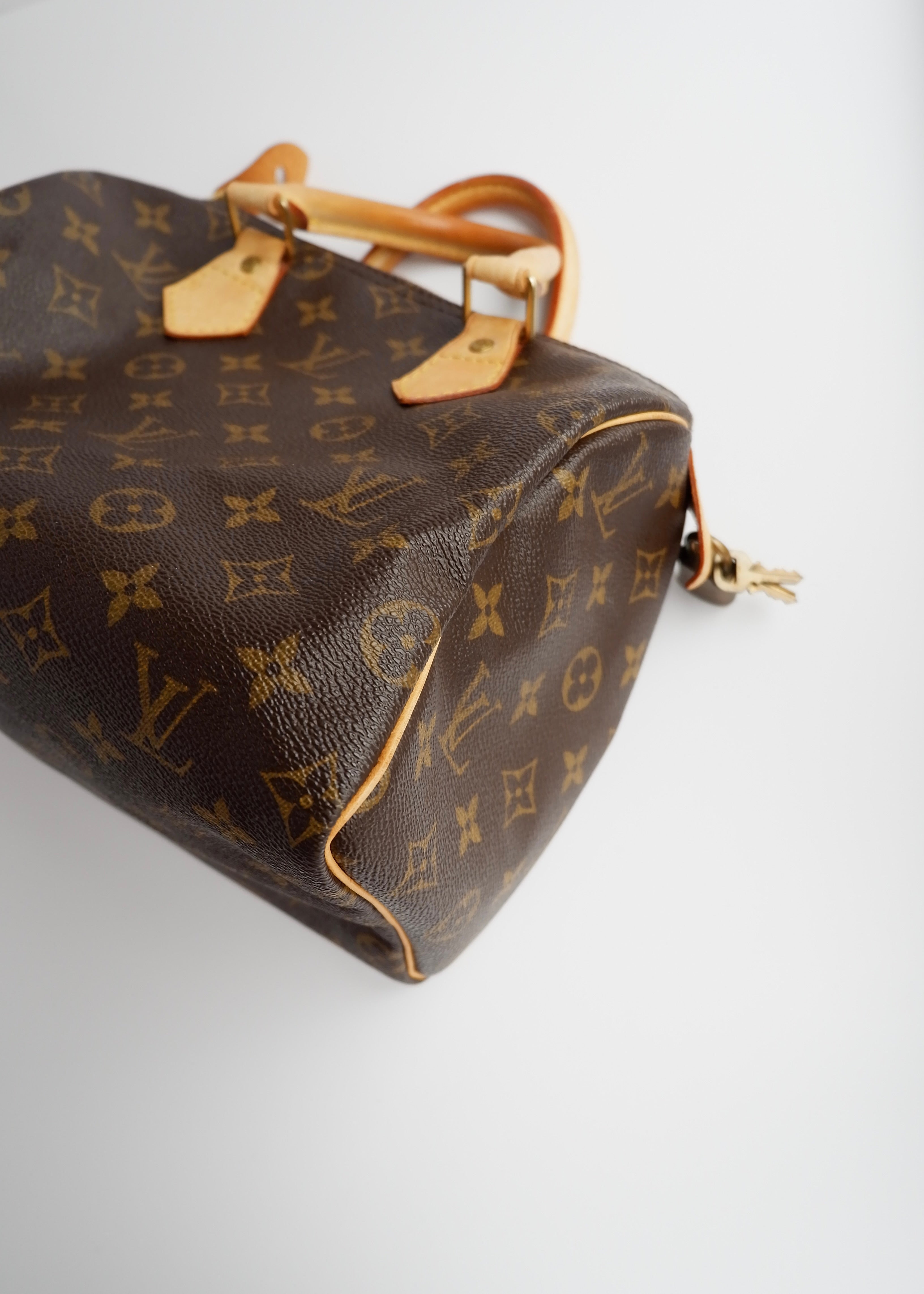 Authentique Louis Vuitton Monogram Speedy 25 d'occasion